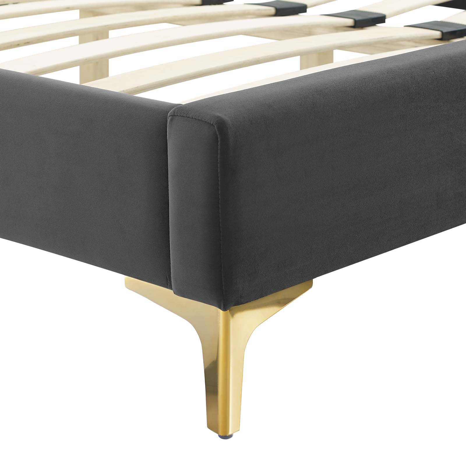 Colette King Performance Velvet Platform Bed By Modway - MOD-6894 - Image 13