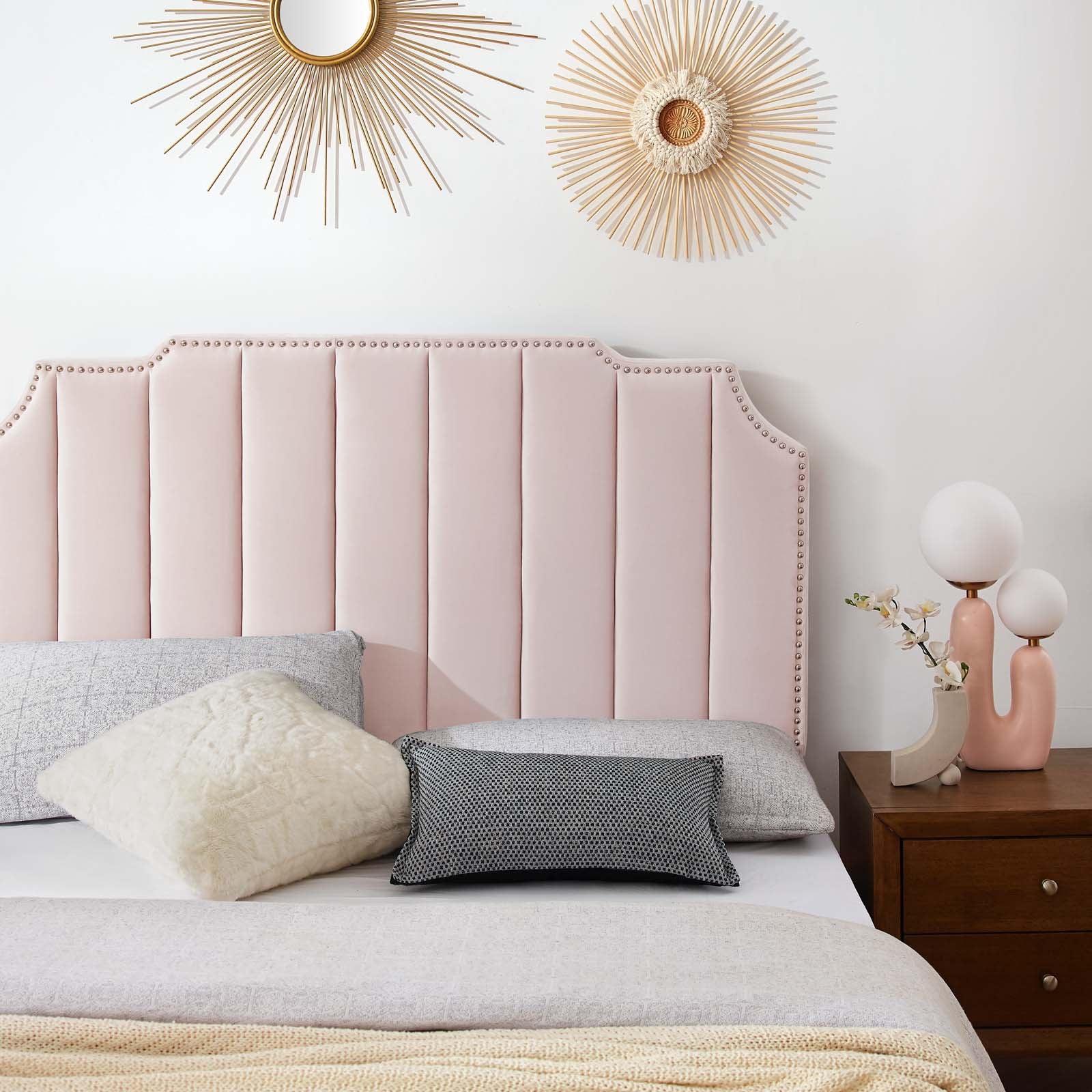 Colette King Performance Velvet Platform Bed By Modway - MOD-6894 - Image 88