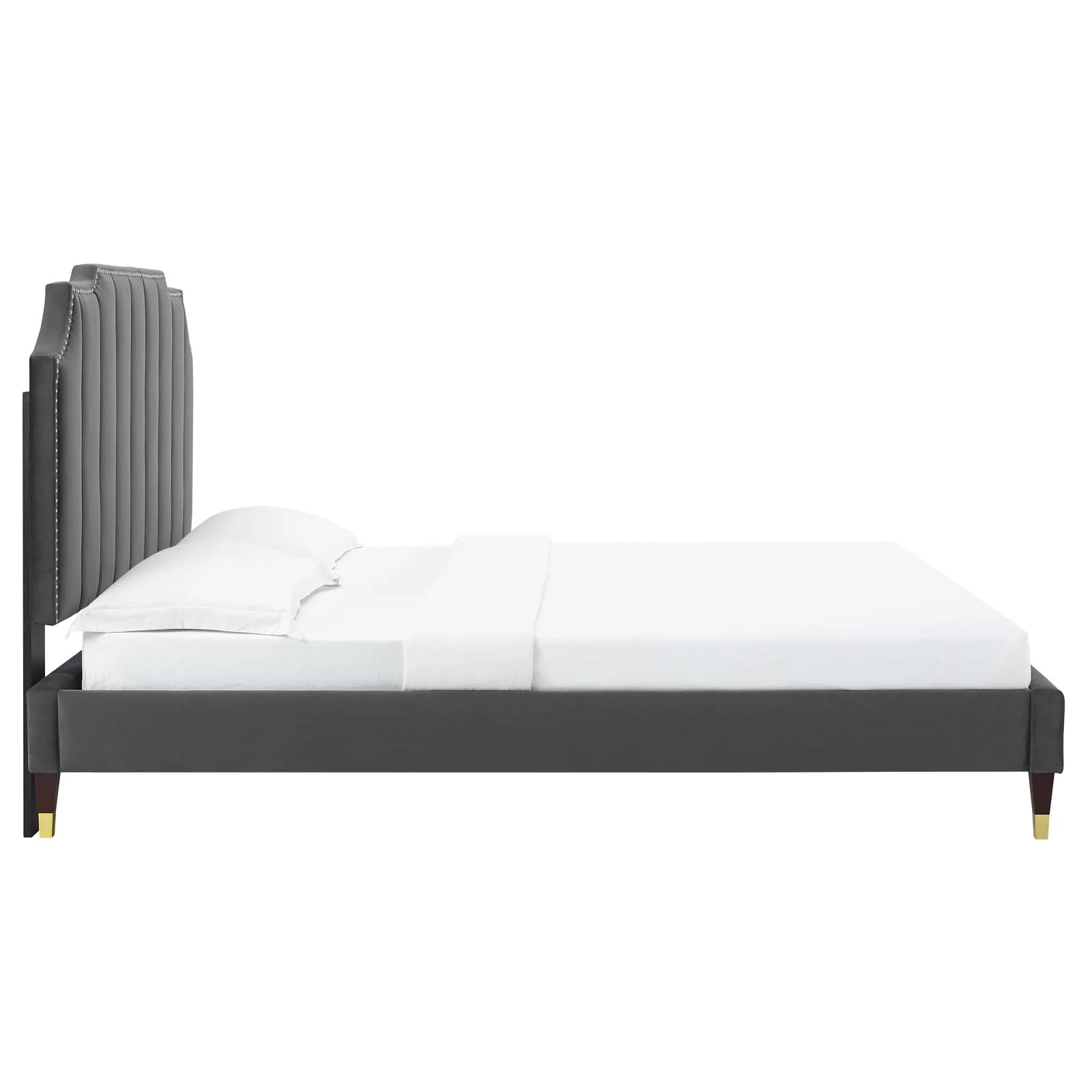 Colette King Performance Velvet Platform Bed By Modway - MOD-7074 - Image 11