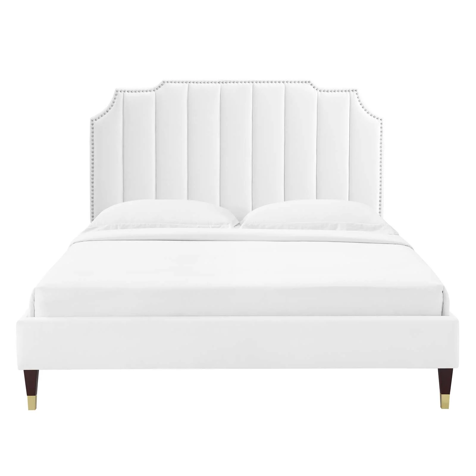 Colette King Performance Velvet Platform Bed By Modway - MOD-7074 - Image 124