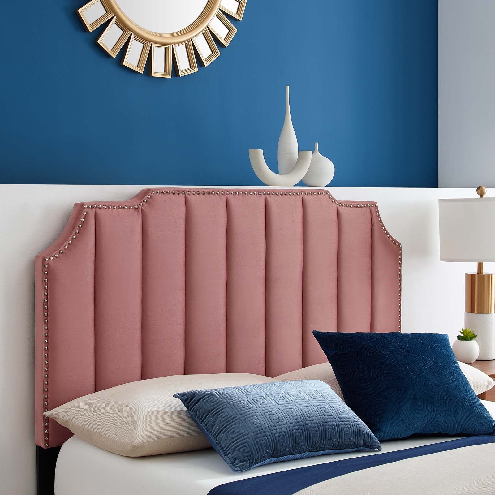 Colette King Performance Velvet Platform Bed By Modway - MOD-7074 - Image 24