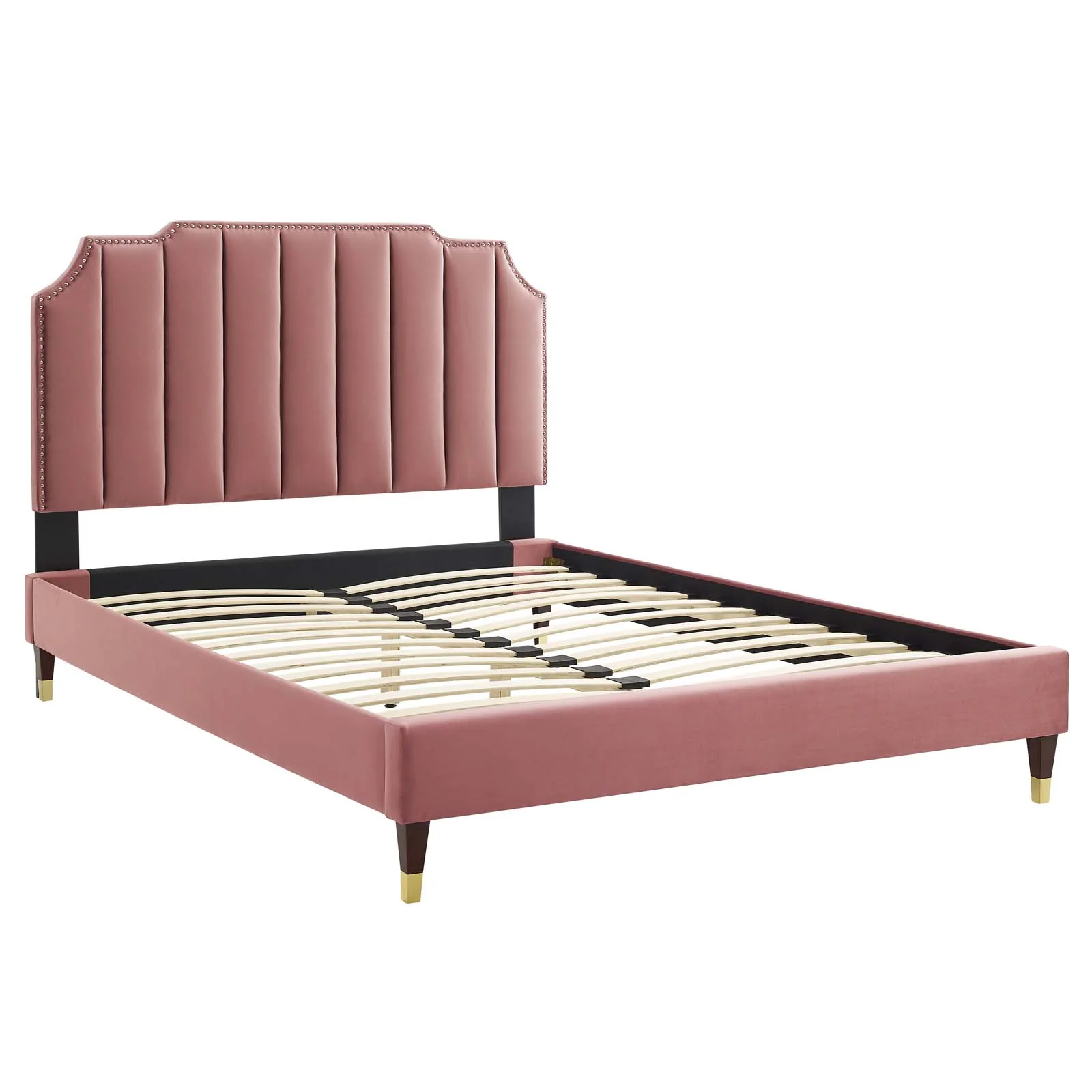 Colette King Performance Velvet Platform Bed By Modway - MOD-7074 - Image 26