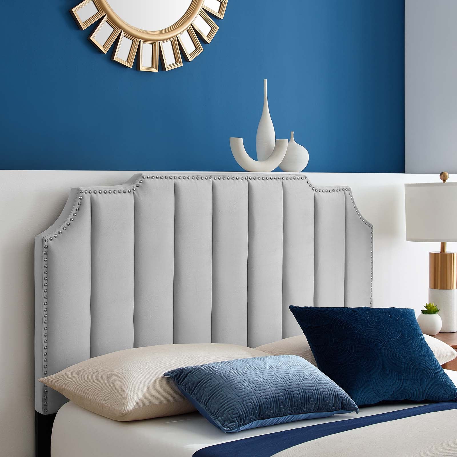 Colette King Performance Velvet Platform Bed By Modway - MOD-7074 - Image 40