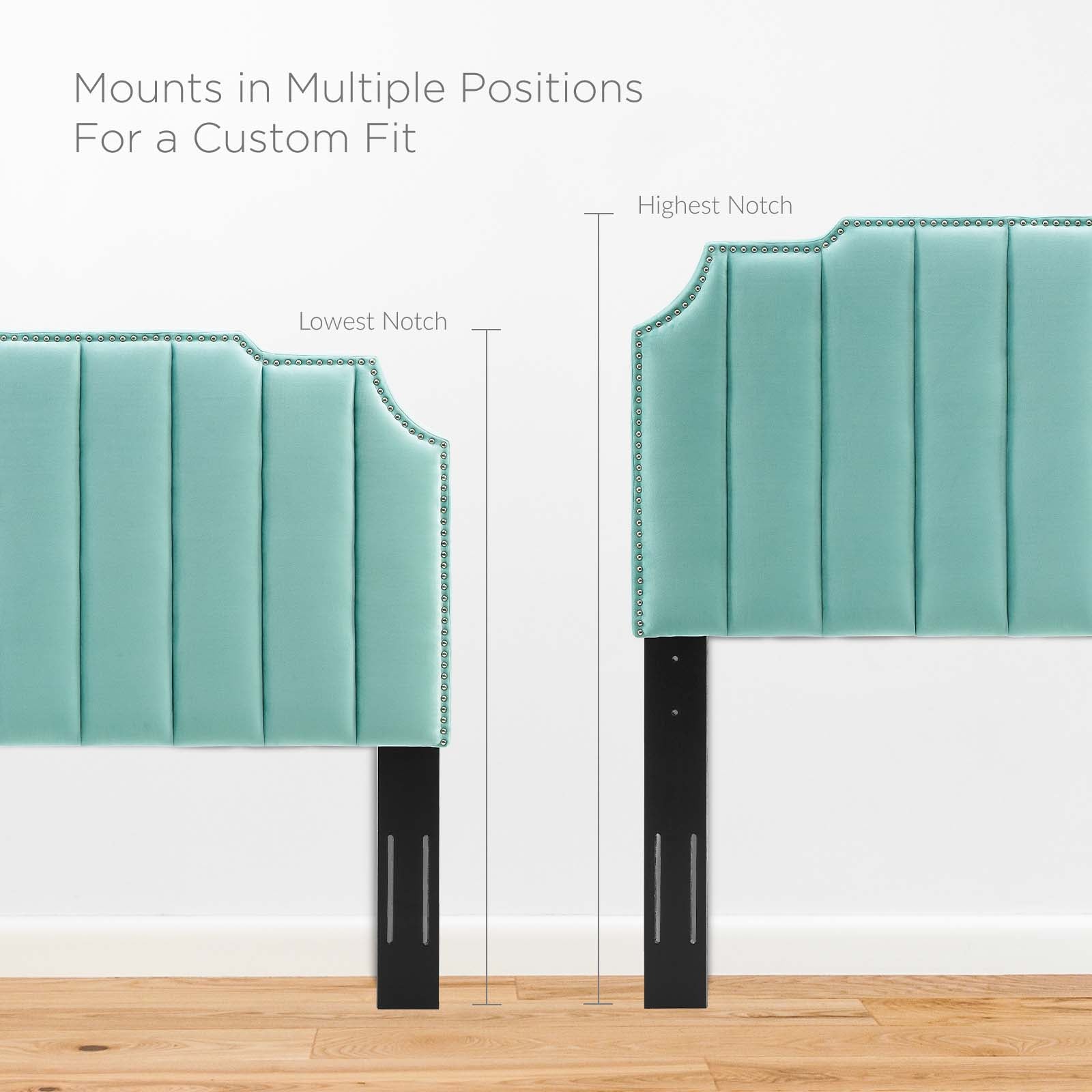 Colette King Performance Velvet Platform Bed By Modway - MOD-7074 - Image 55