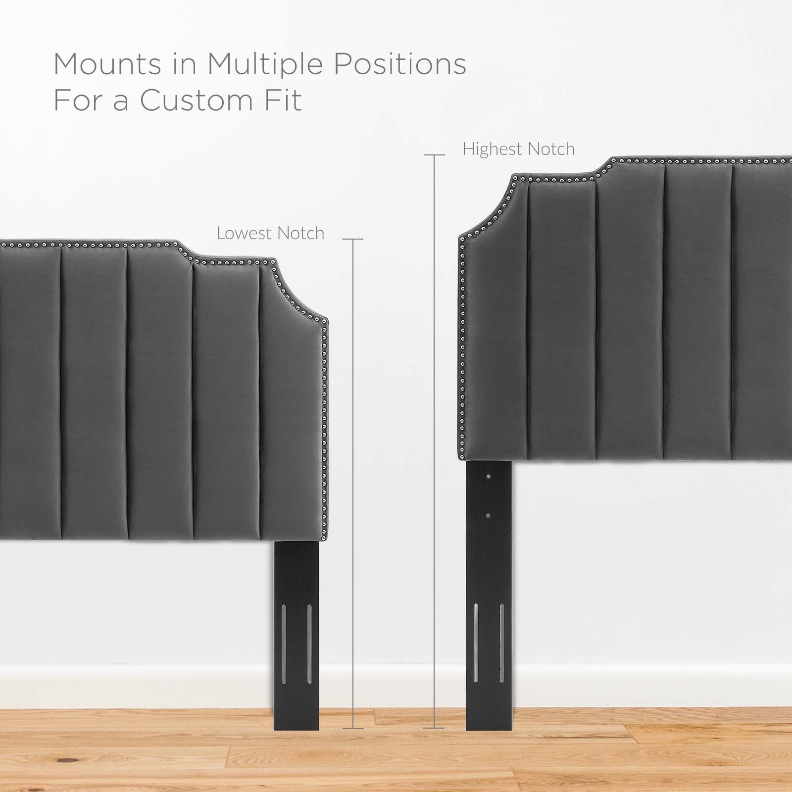 Colette King Performance Velvet Platform Bed By Modway - MOD-7074 - Image 8