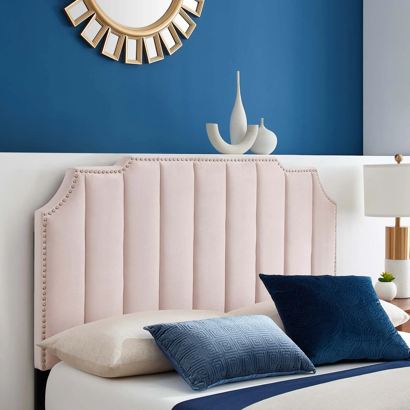 Colette King Performance Velvet Platform Bed By Modway - MOD-7074 - Image 88