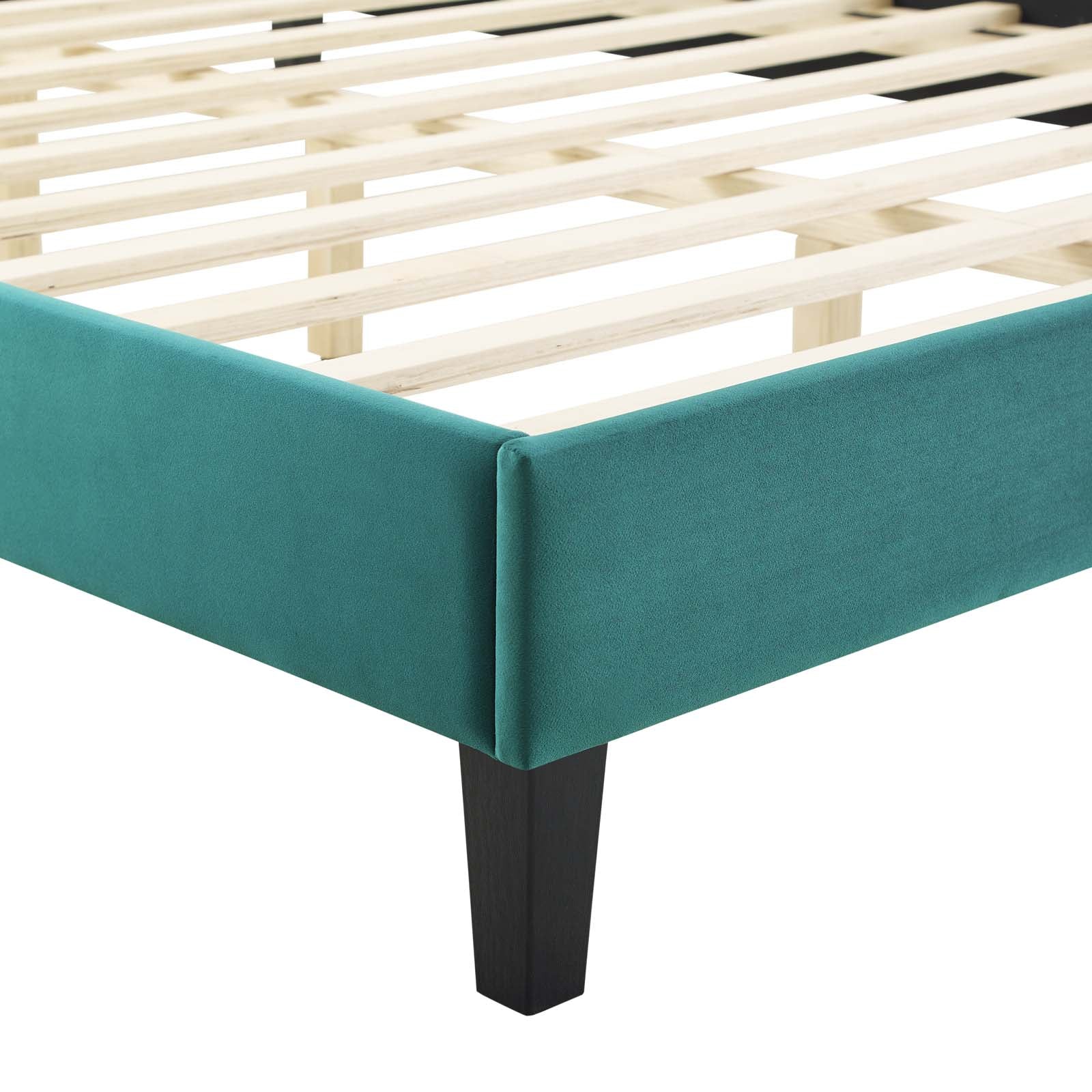 Colette King Performance Velvet Platform Bed By Modway - MOD-7075 - Image 109