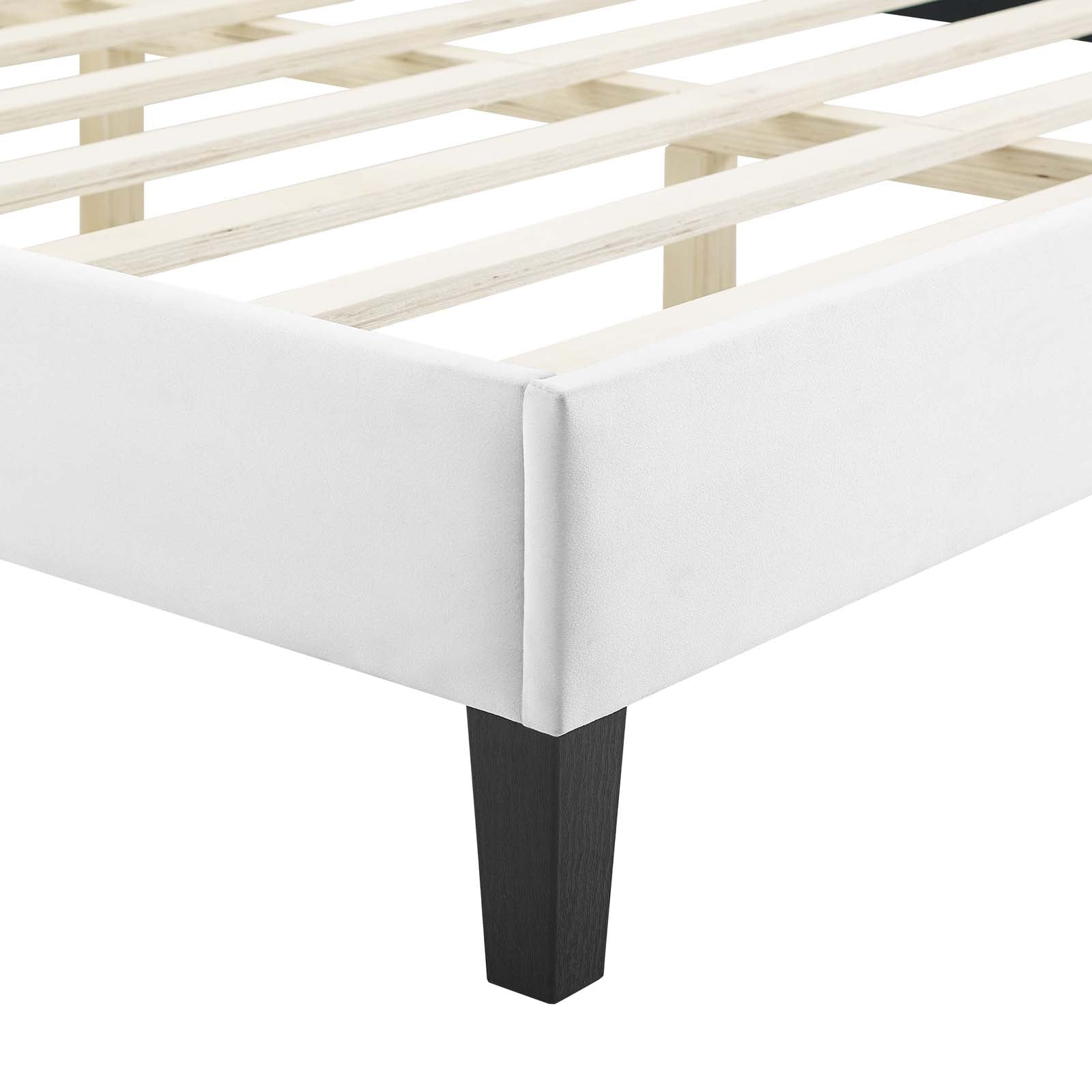 Colette King Performance Velvet Platform Bed By Modway - MOD-7075 - Image 125