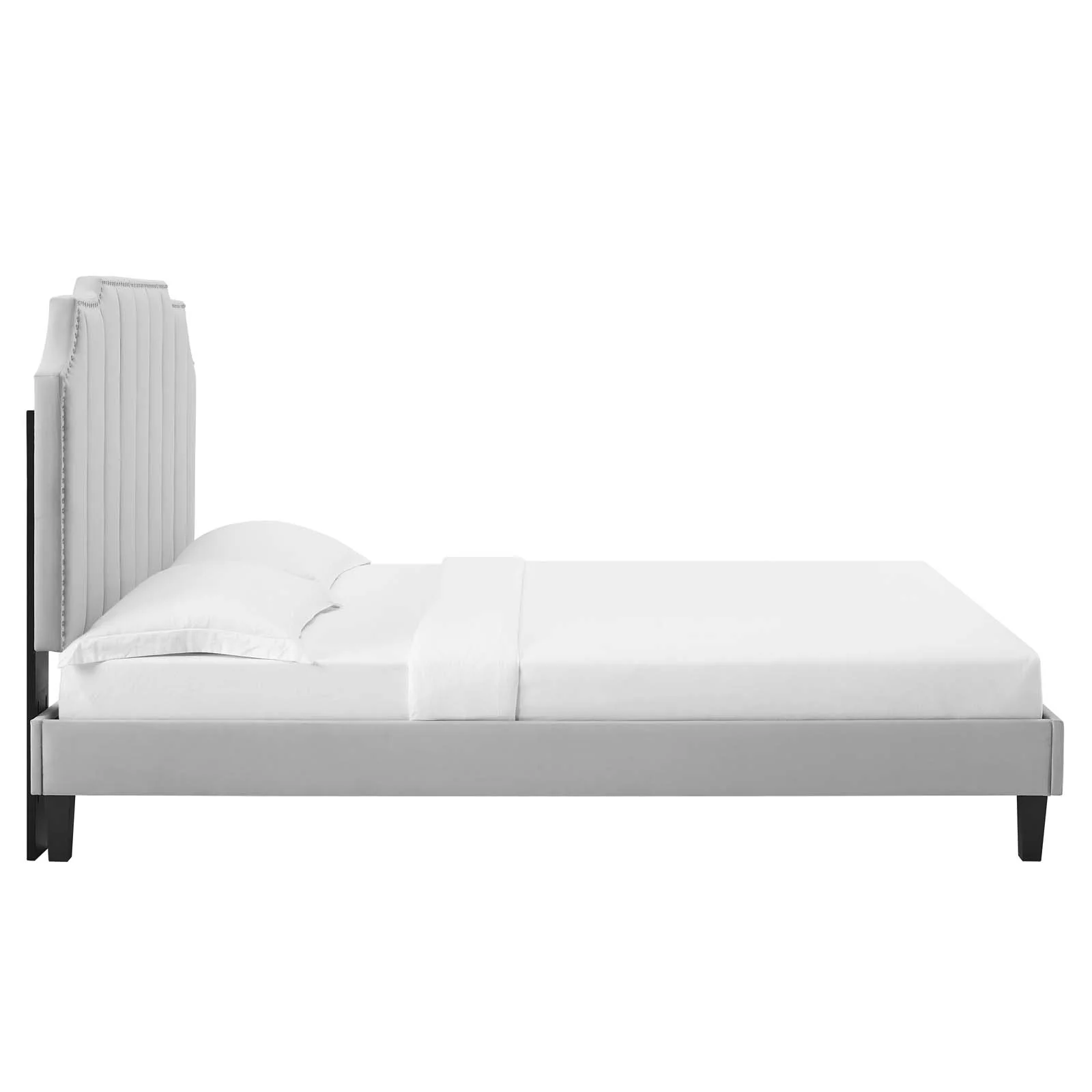 Colette King Performance Velvet Platform Bed By Modway - MOD-7075 - Image 43