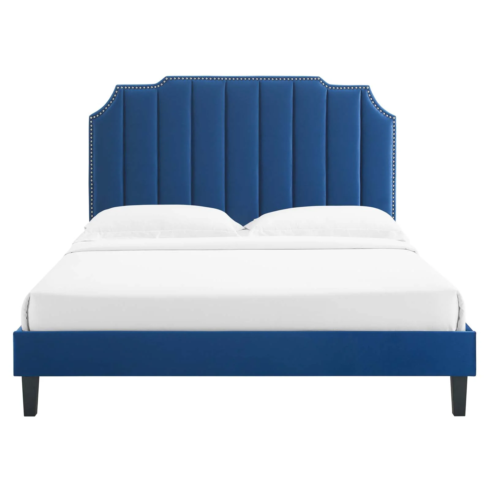 Colette King Performance Velvet Platform Bed By Modway - MOD-7075 - Image 76