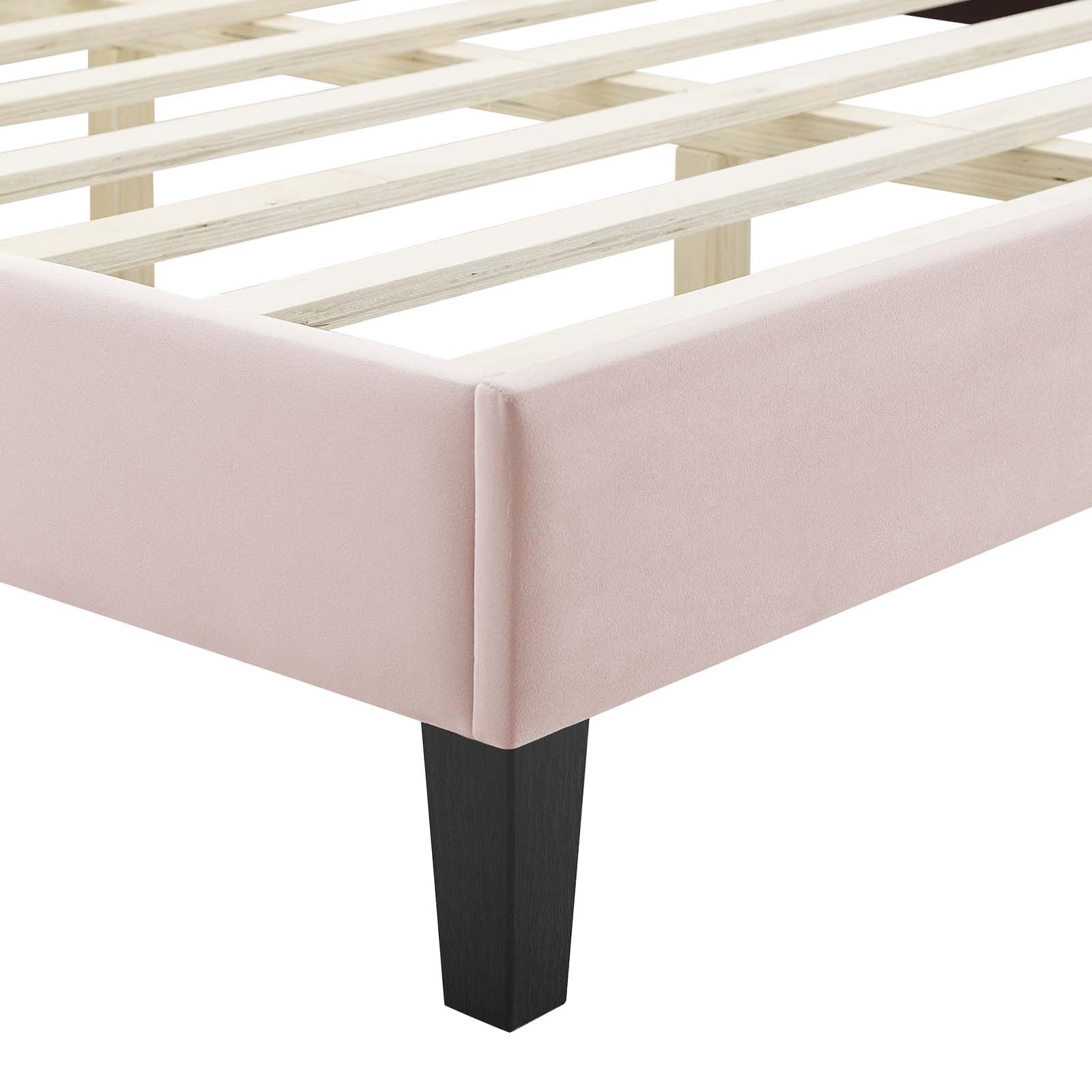 Colette Queen Performance Velvet Platform Bed By Modway - MOD-6585 - Image 93