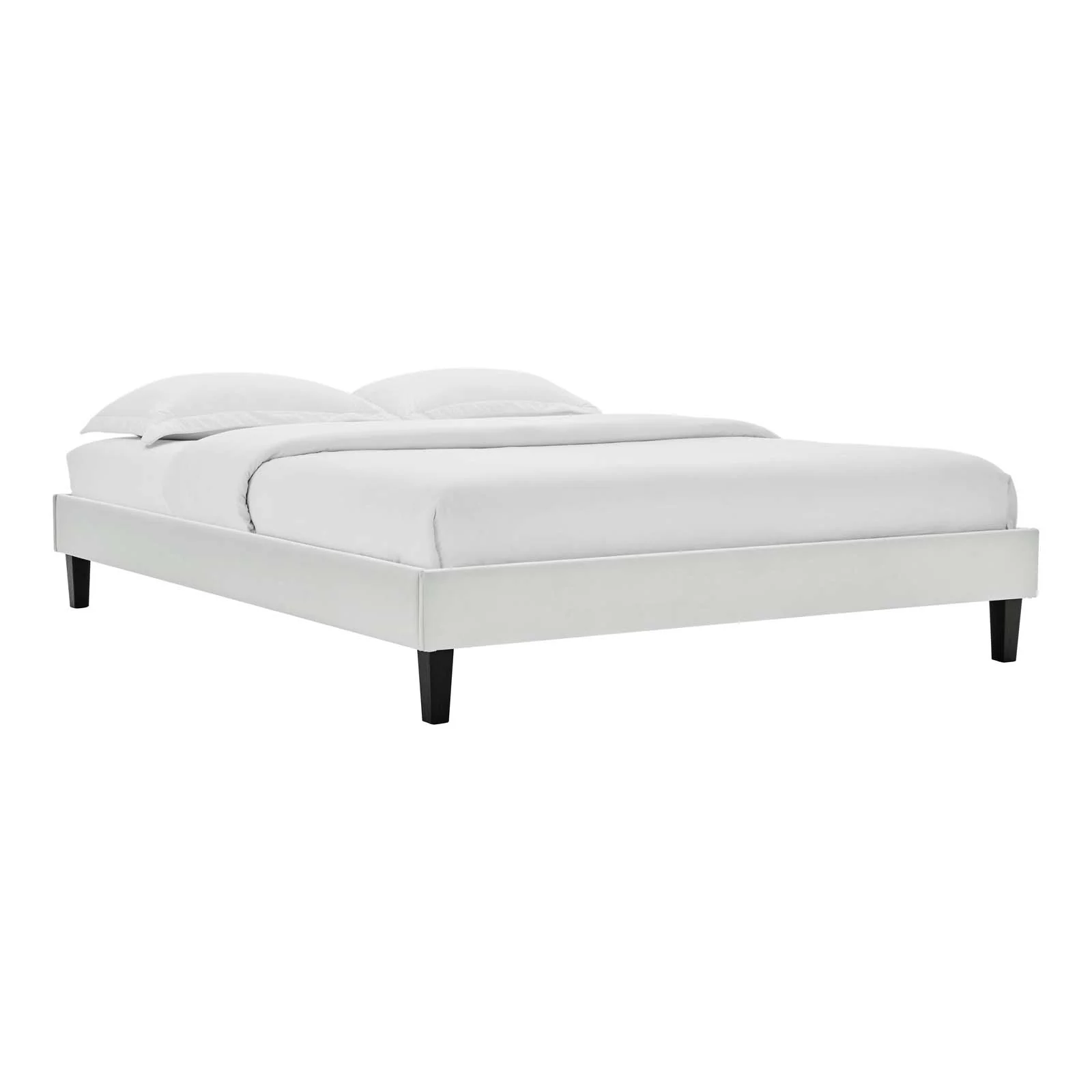 Colette Twin Performance Velvet Platform Bed By Modway - MOD-6884 - Image 46