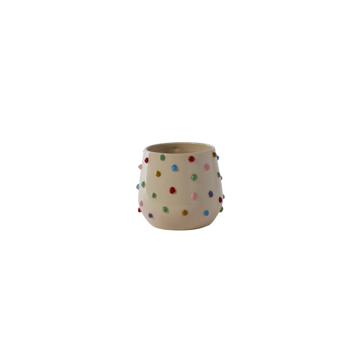 Color Dot Pot Set of 4 By Accent Decor - Image 2