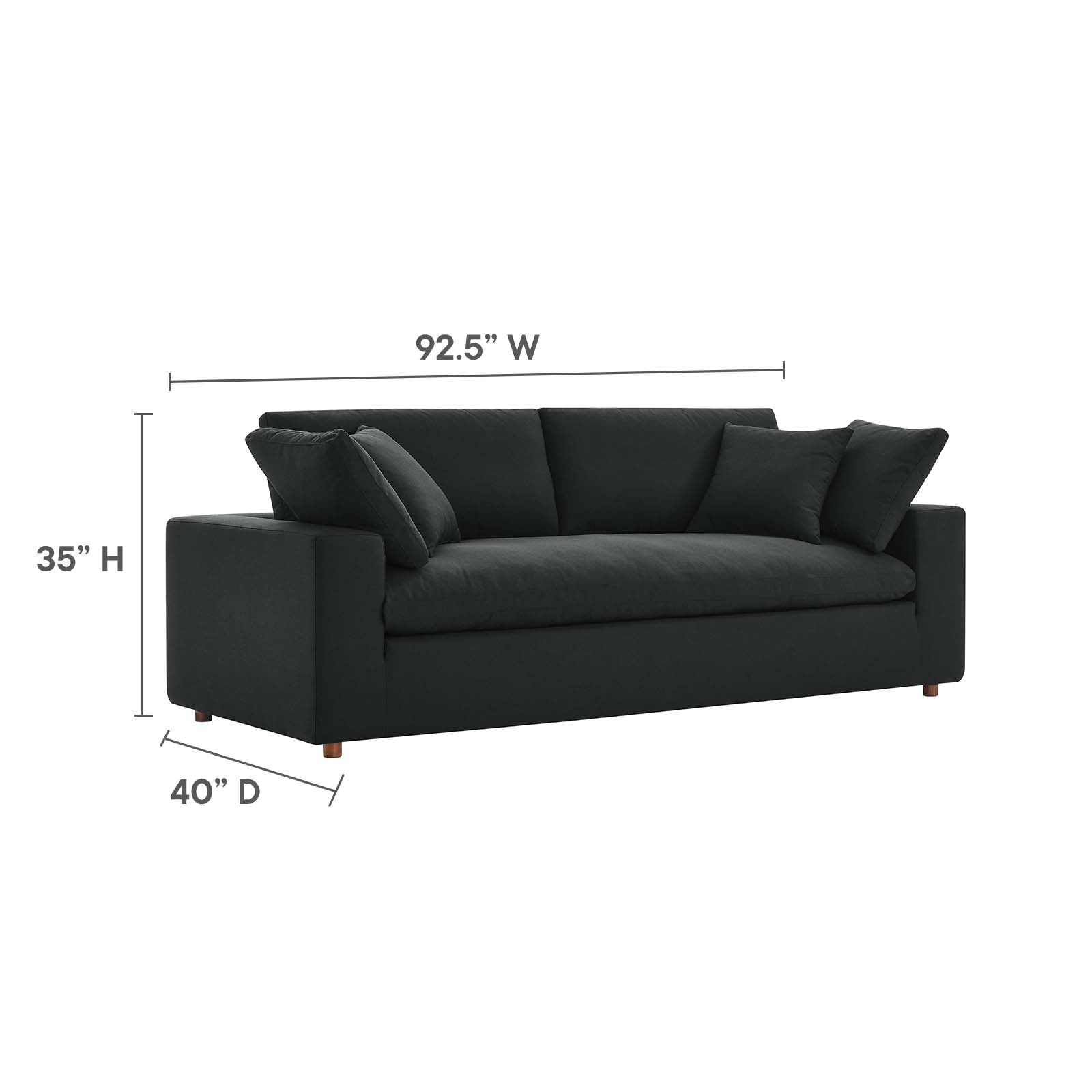 Commix Down Filled Overstuffed Sectional Sofa By Modway - EEI-6510 - Image 24