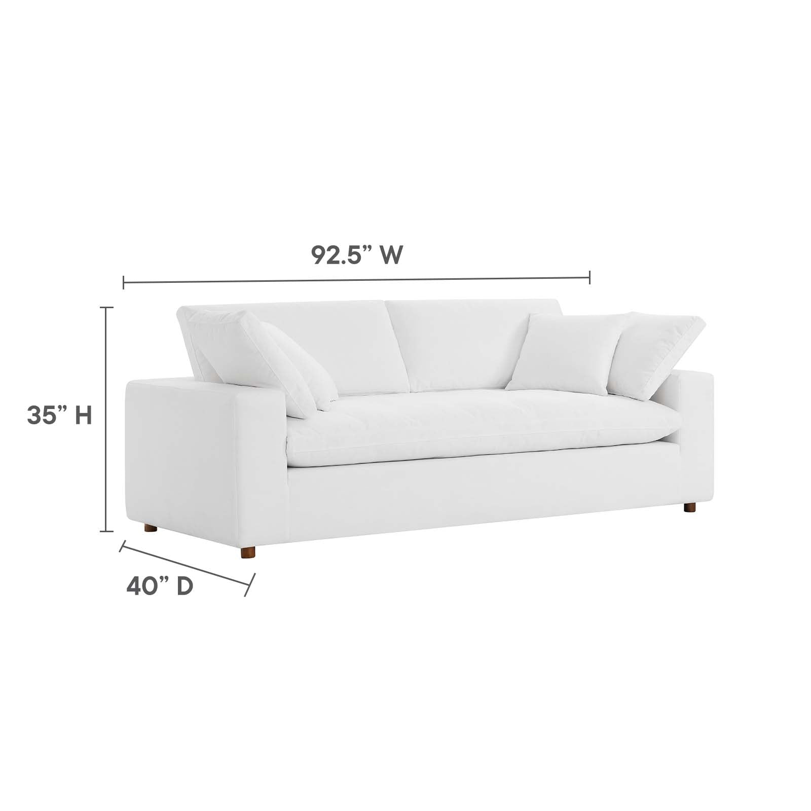 Commix Down Filled Overstuffed Sectional Sofa By Modway - EEI-6510 - Image 80