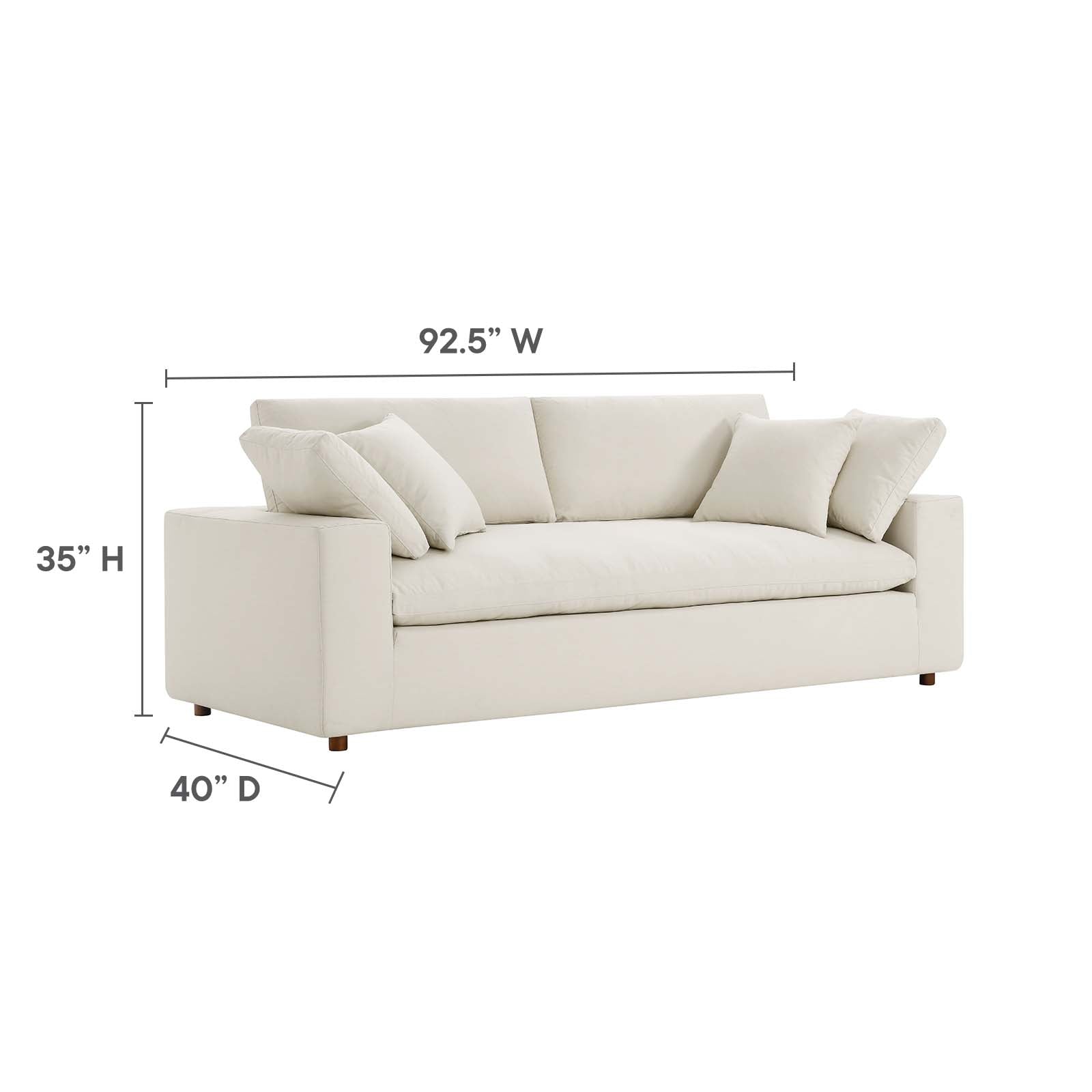 Commix Down Filled Overstuffed Sofa By Modway - EEI-4860 - Image 31