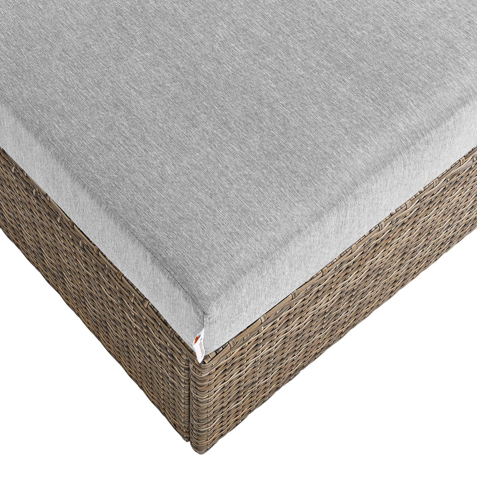 Convene Outdoor Patio Outdoor Patio Sectional Sofa and Ottoman Set By Modway - EEI-6332 - Image 4