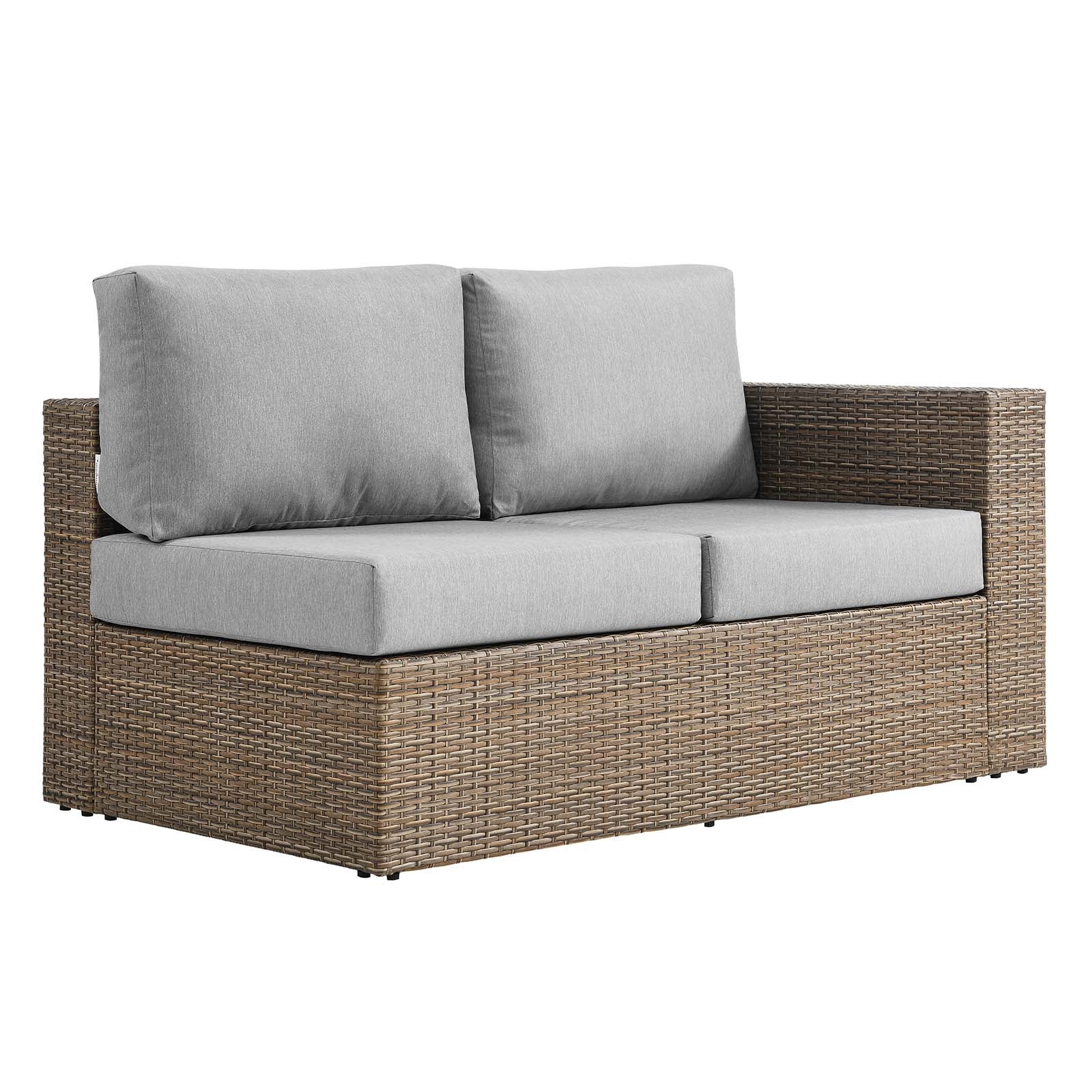 Convene Outdoor Patio Outdoor Patio Sectional Sofa and Ottoman Set By Modway - EEI-6332 - Image 7
