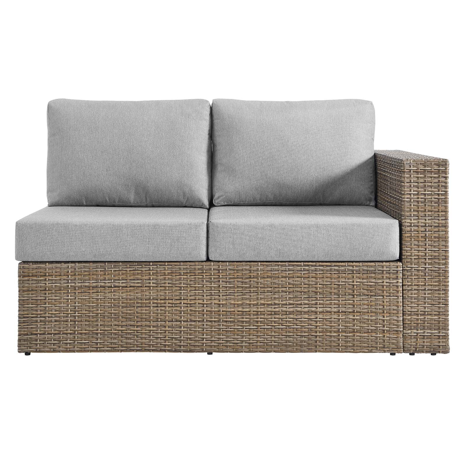Convene Outdoor Patio Outdoor Patio Sectional Sofa and Ottoman Set By Modway - EEI-6332 - Image 9
