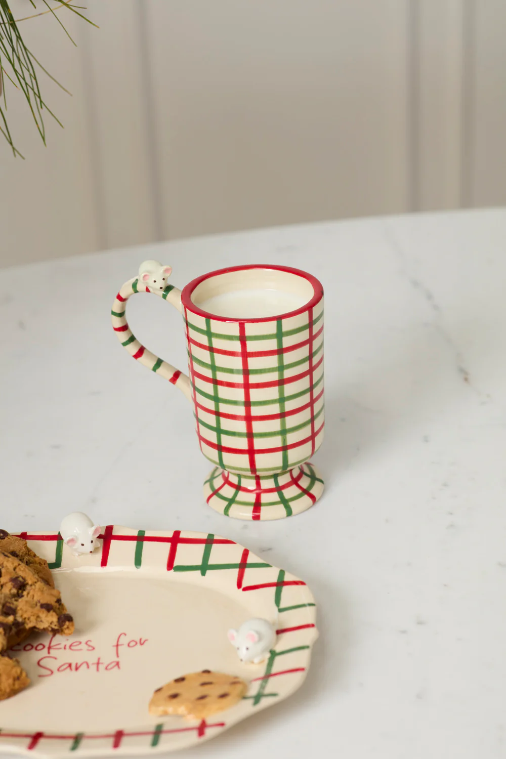 Cookies for Santa Mug Set of 4 By Accent Decor - Image 4