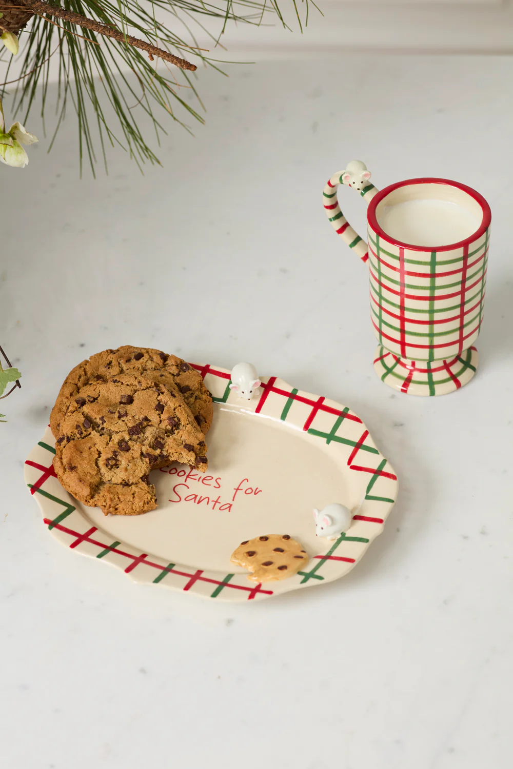 Cookies for Santa Mug Set of 4 By Accent Decor - Image 5