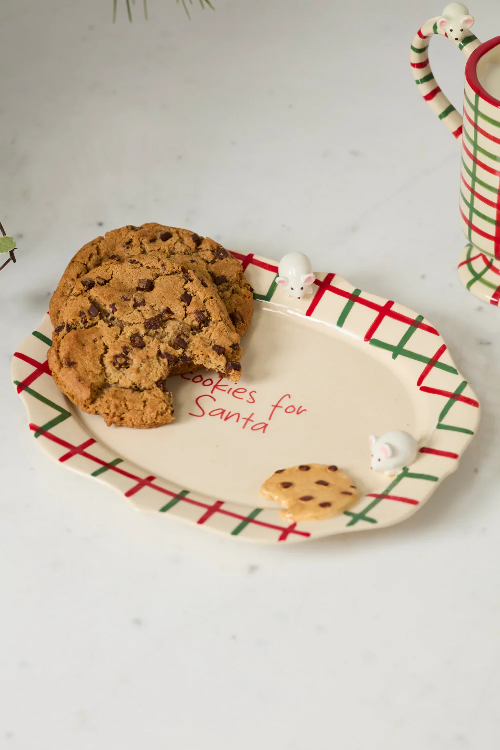 Cookies for Santa Platter Set of 4 By Accent Decor - Image 6