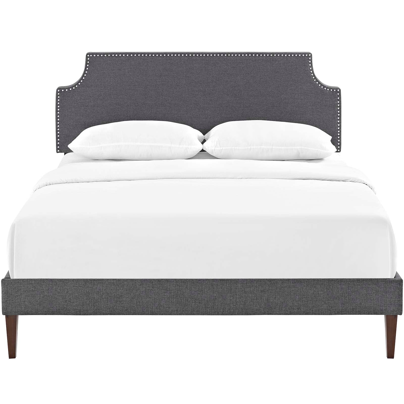 Corene Full Fabric Platform Bed with Squared Tapered Legs By Modway - MOD-5953 - Image 5