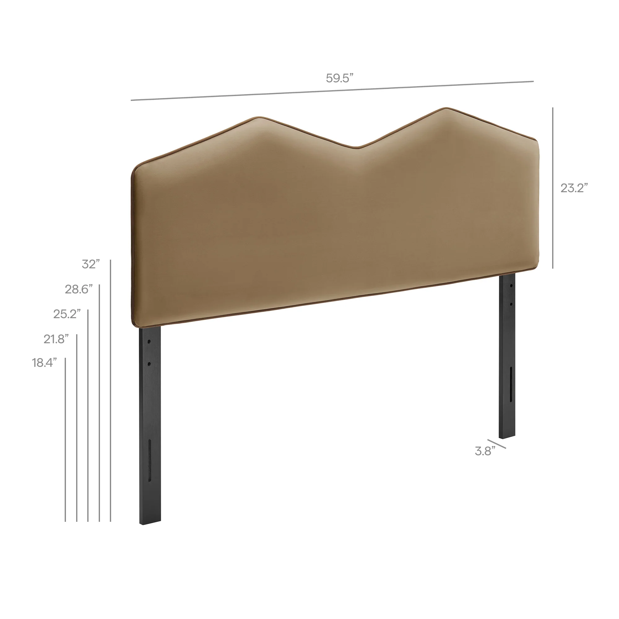Cosette Performance Velvet Full Size Headboard by Modway - Image 31