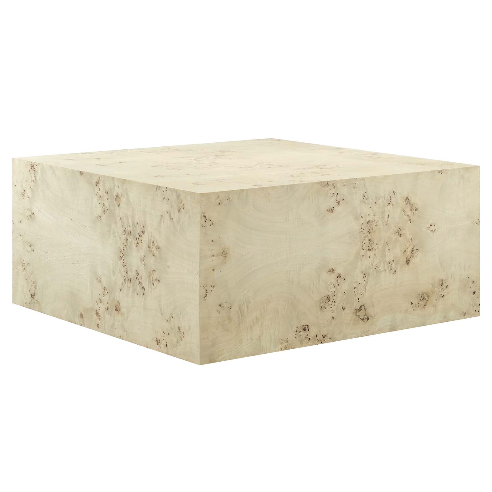 Cosmos 36" Square Burl Wood Coffee Table By Modway - EEI-6272 - Image 2