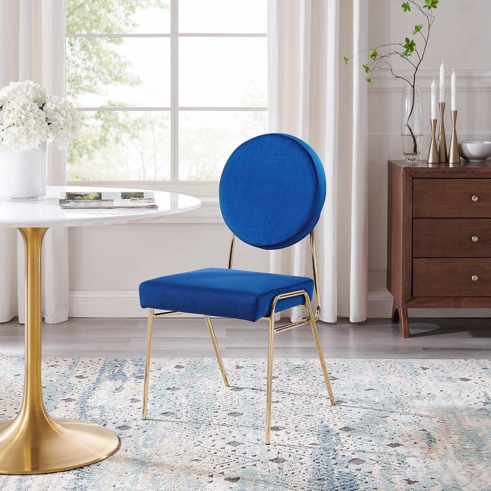 Craft Performance Velvet Dining Side Chairs - Set of 2 By Modway - EEI-6581 - Image 36