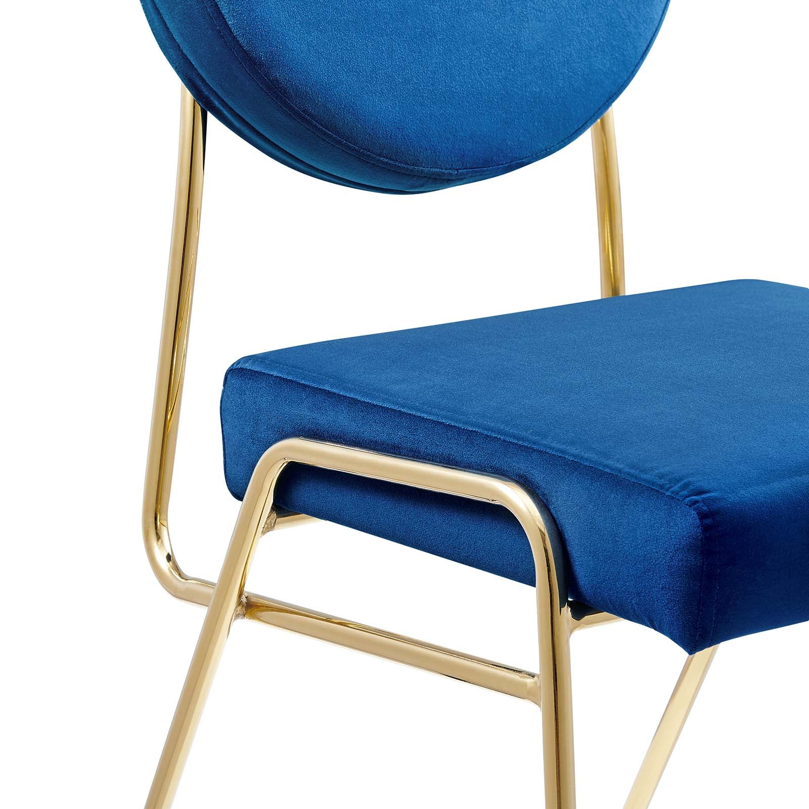 Craft Performance Velvet Dining Side Chairs - Set of 2 By Modway - EEI-6581 - Image 41