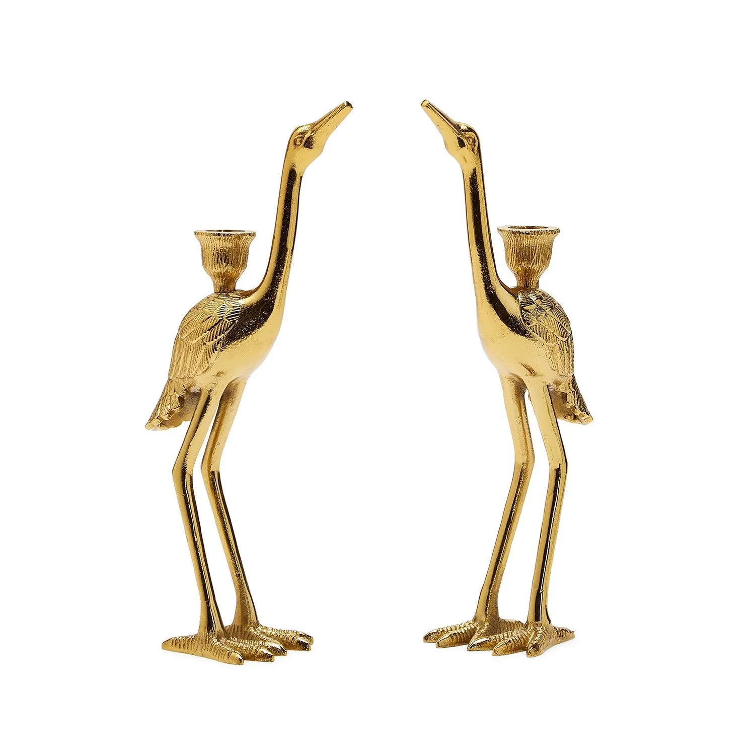 Crane Candle Holder Set Of 8 By Tozai Home