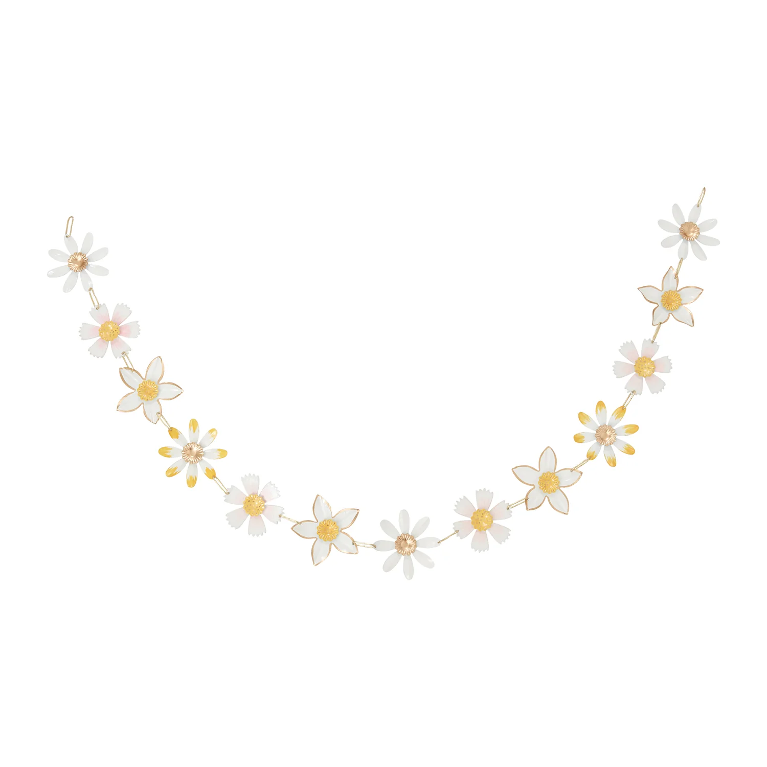 Daisy Garland Set of 2 By Accent Decor - Image 2