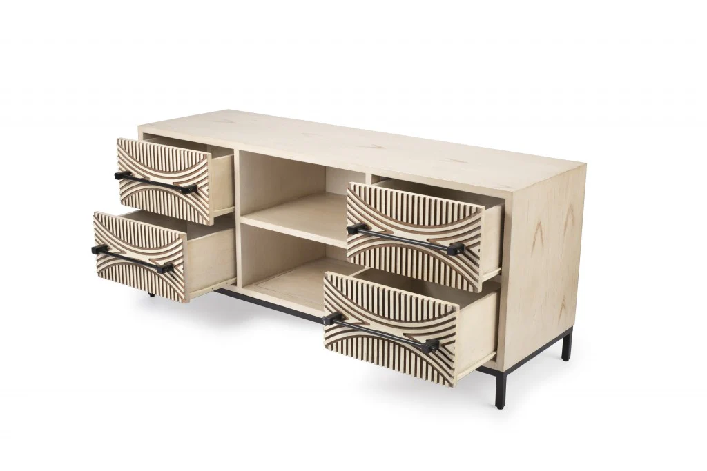 Dalvin 4 drawers TV Stand By Homeroots