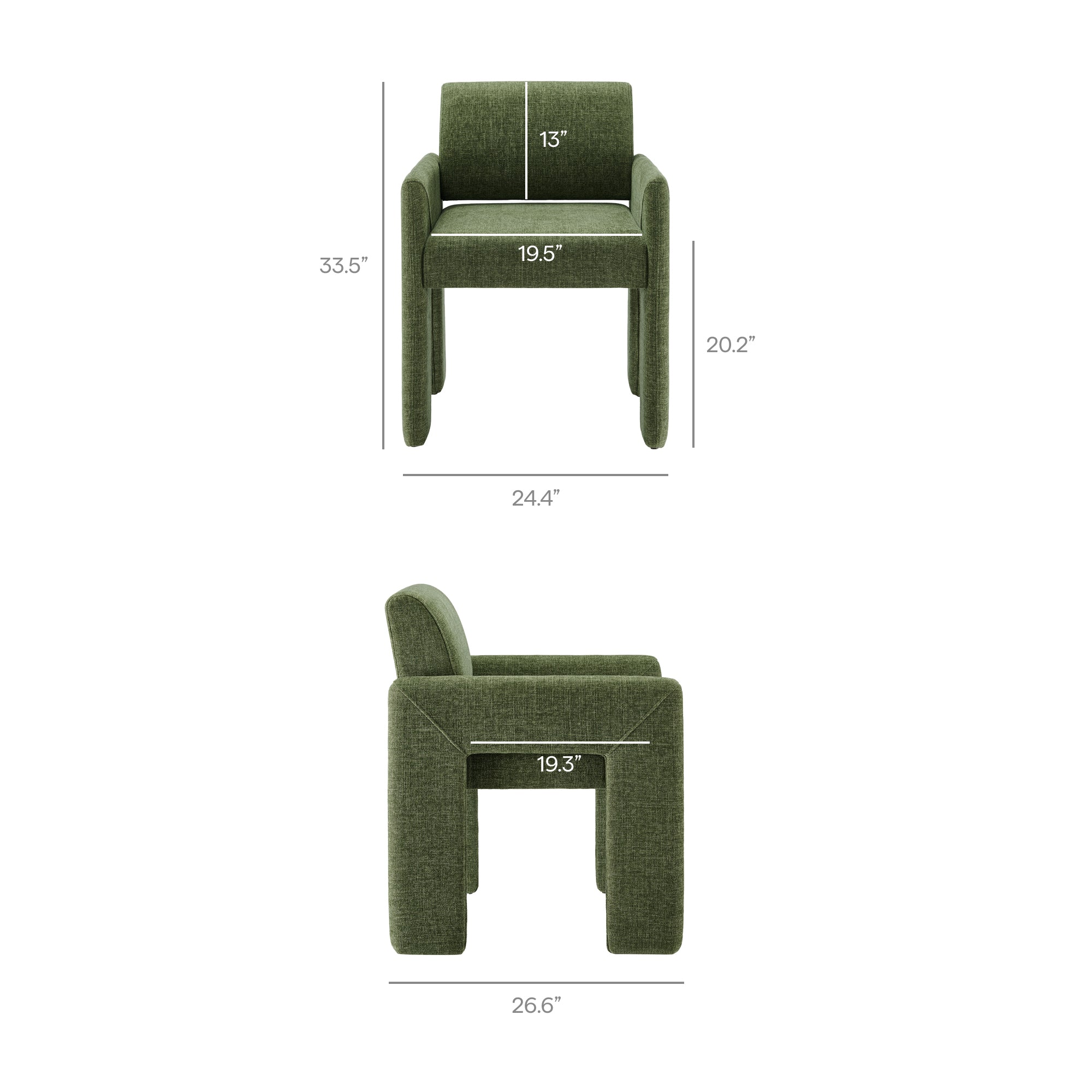 Daven Fabric Upholstered Dining Chair by Modway - Image 36