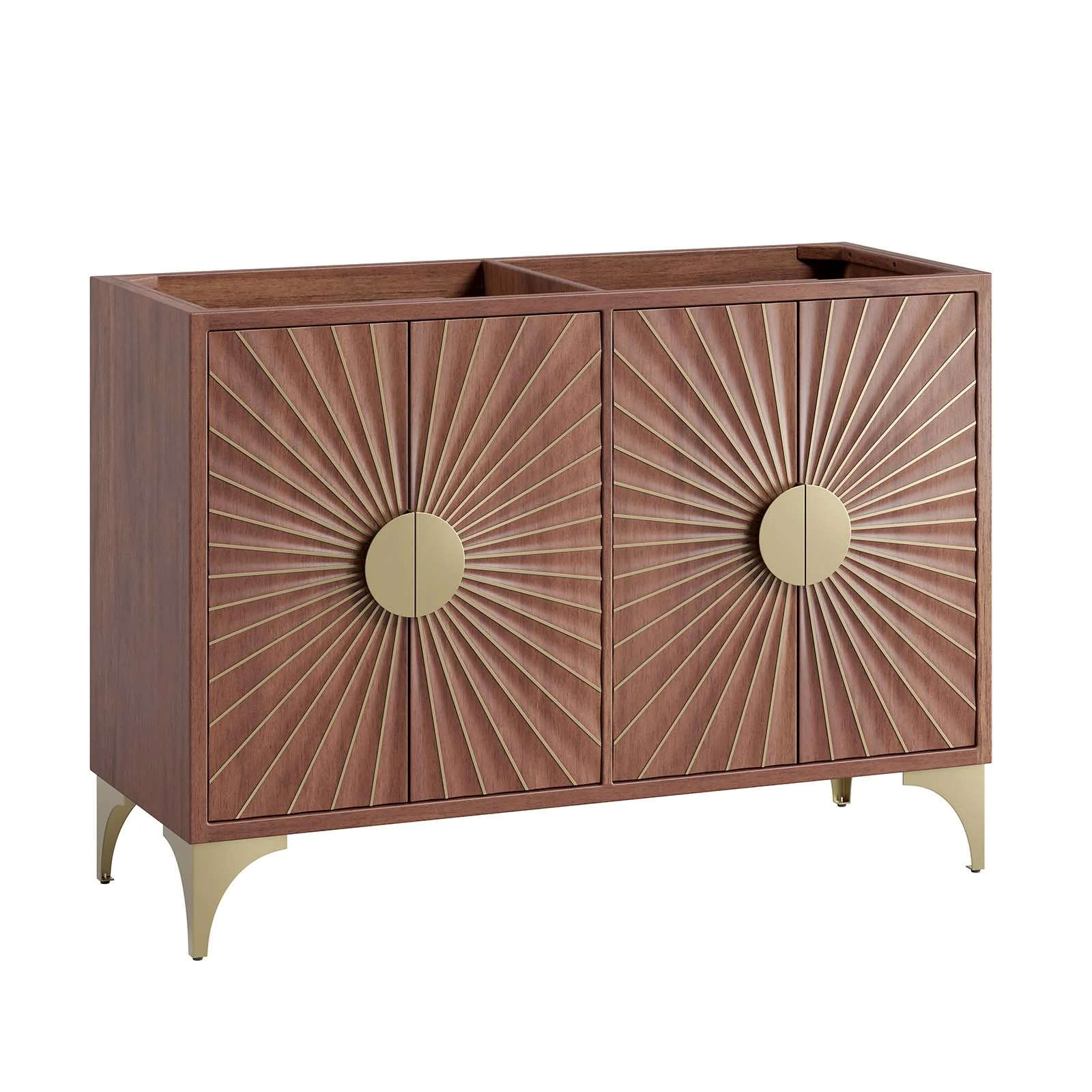 Daylight 48" Double Sink Compatible (Not Included) Bathroom Vanity Cabinet By Modway - EEI-6169