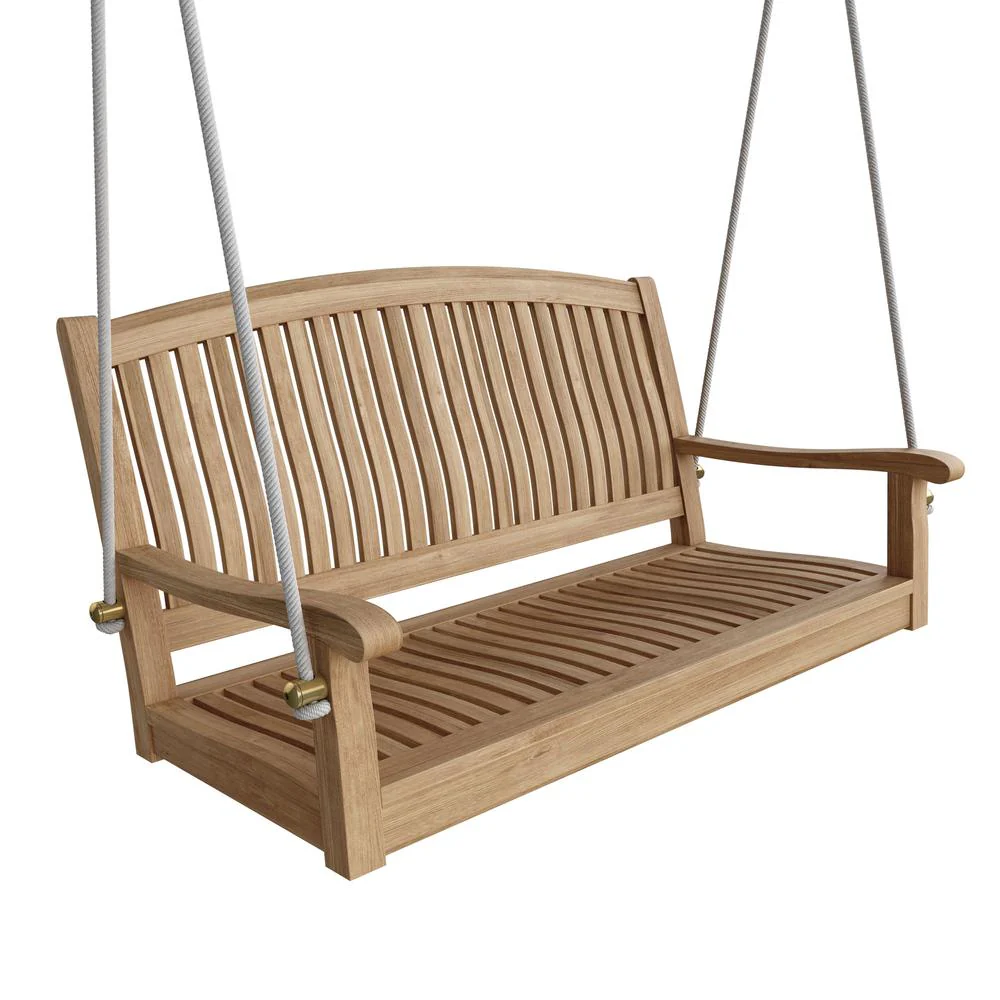 Del-Amo 48" Round Swing Bench By Anderson Teak
