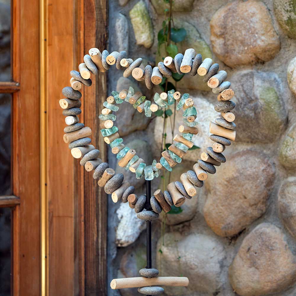 Double Heart Garden Stand Set of 2 By Garden Age Supply - Image 2