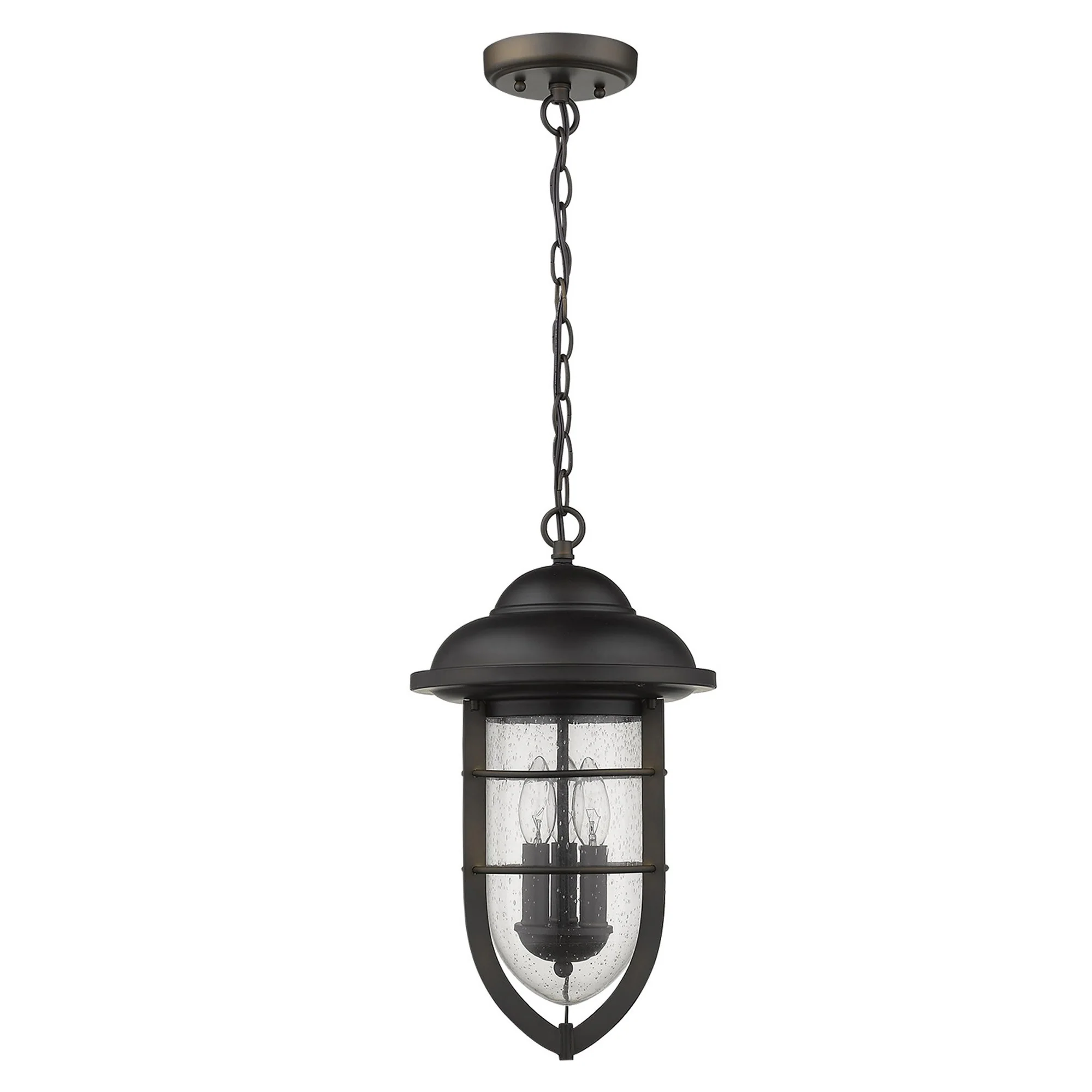 Dylan 3-Light Oil-Rubbed Bronze Hanging Lantern By Homeroots