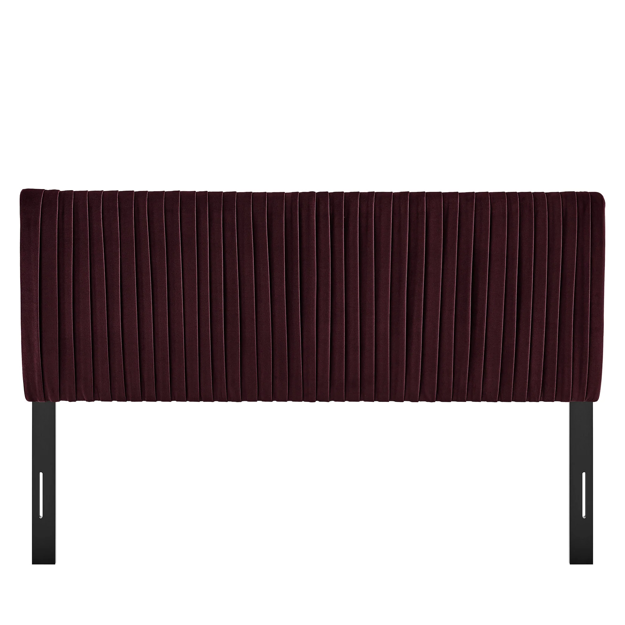 Eloise Stain-Resistant Performance Velvet Full Headboard by Modway - Image 11