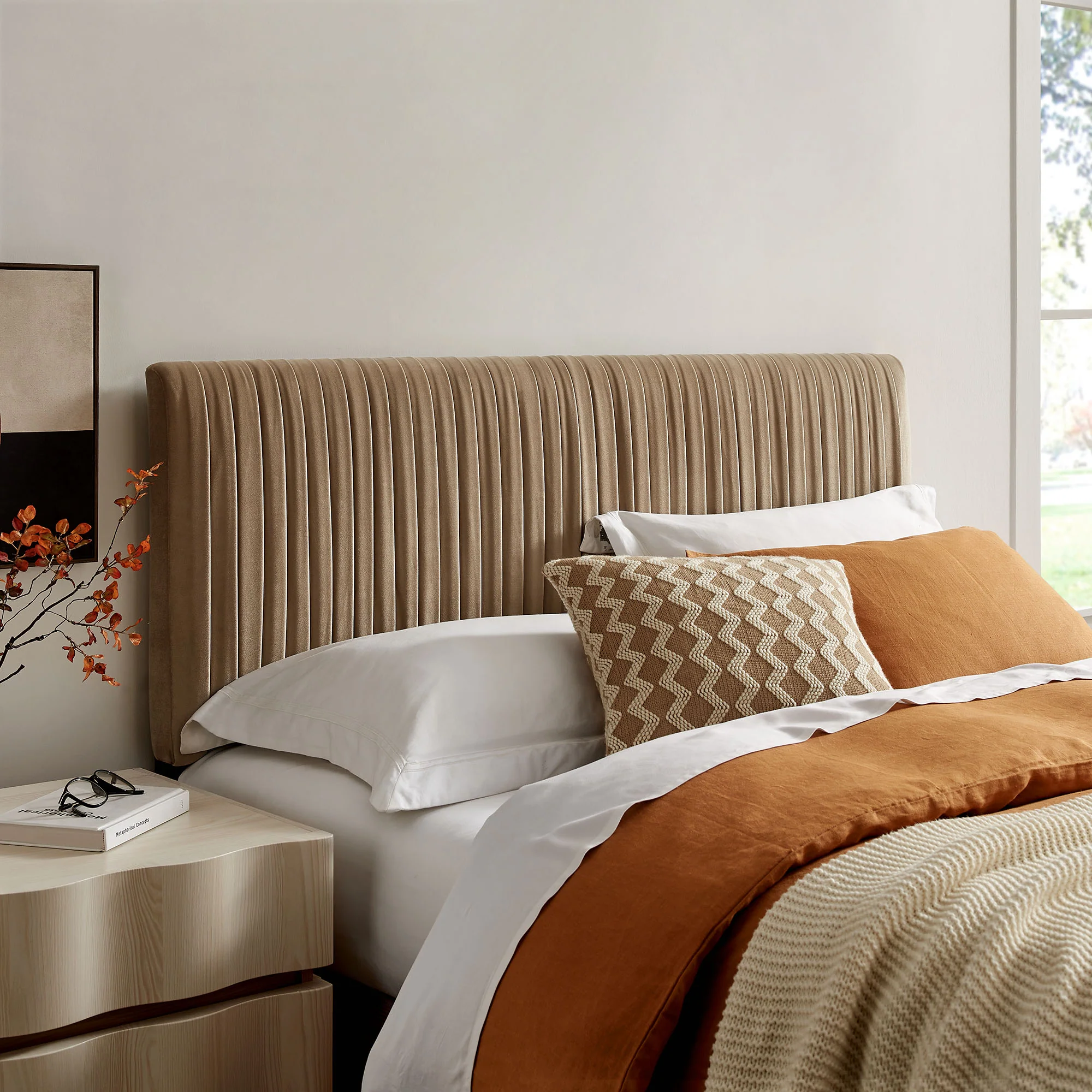 Eloise Stain-Resistant Performance Velvet Full Headboard by Modway - Image 22