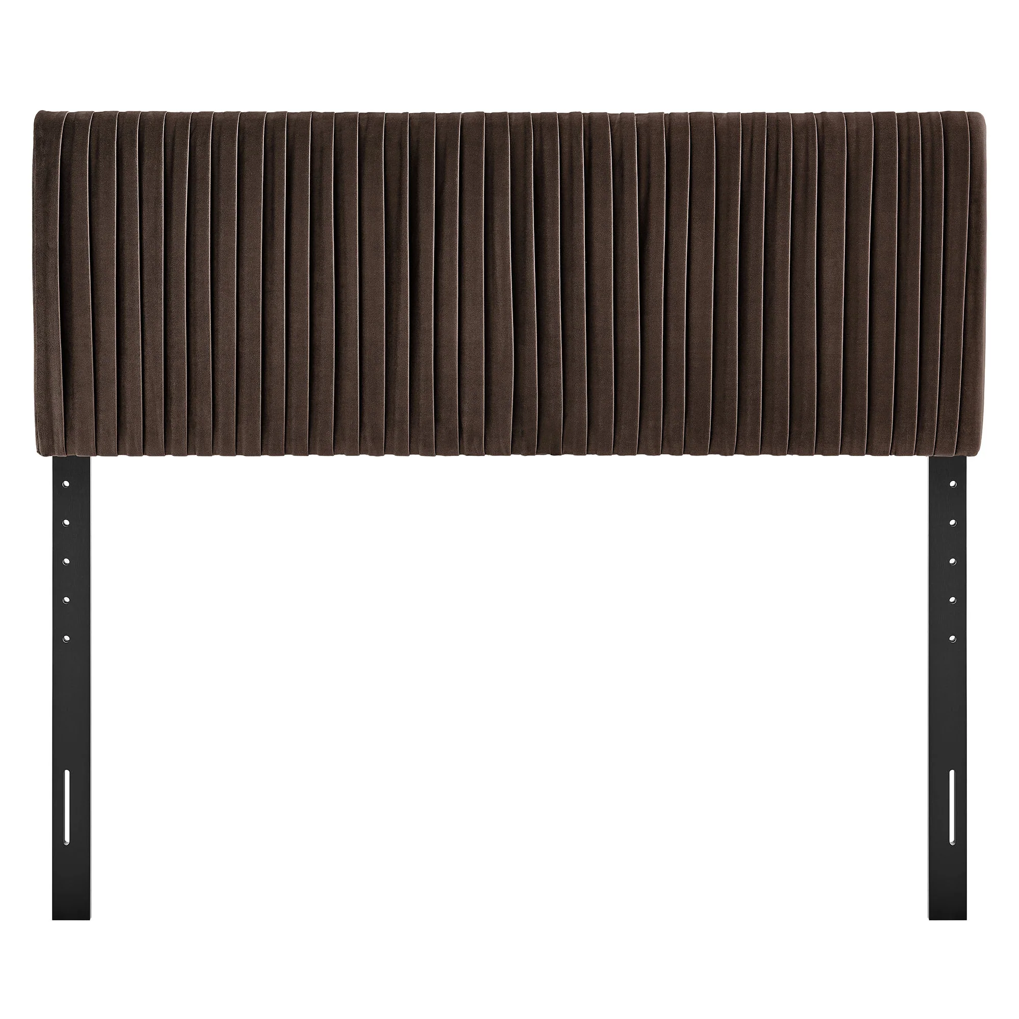 Eloise Stain-Resistant Performance Velvet Queen Headboard by Modway - Image 2