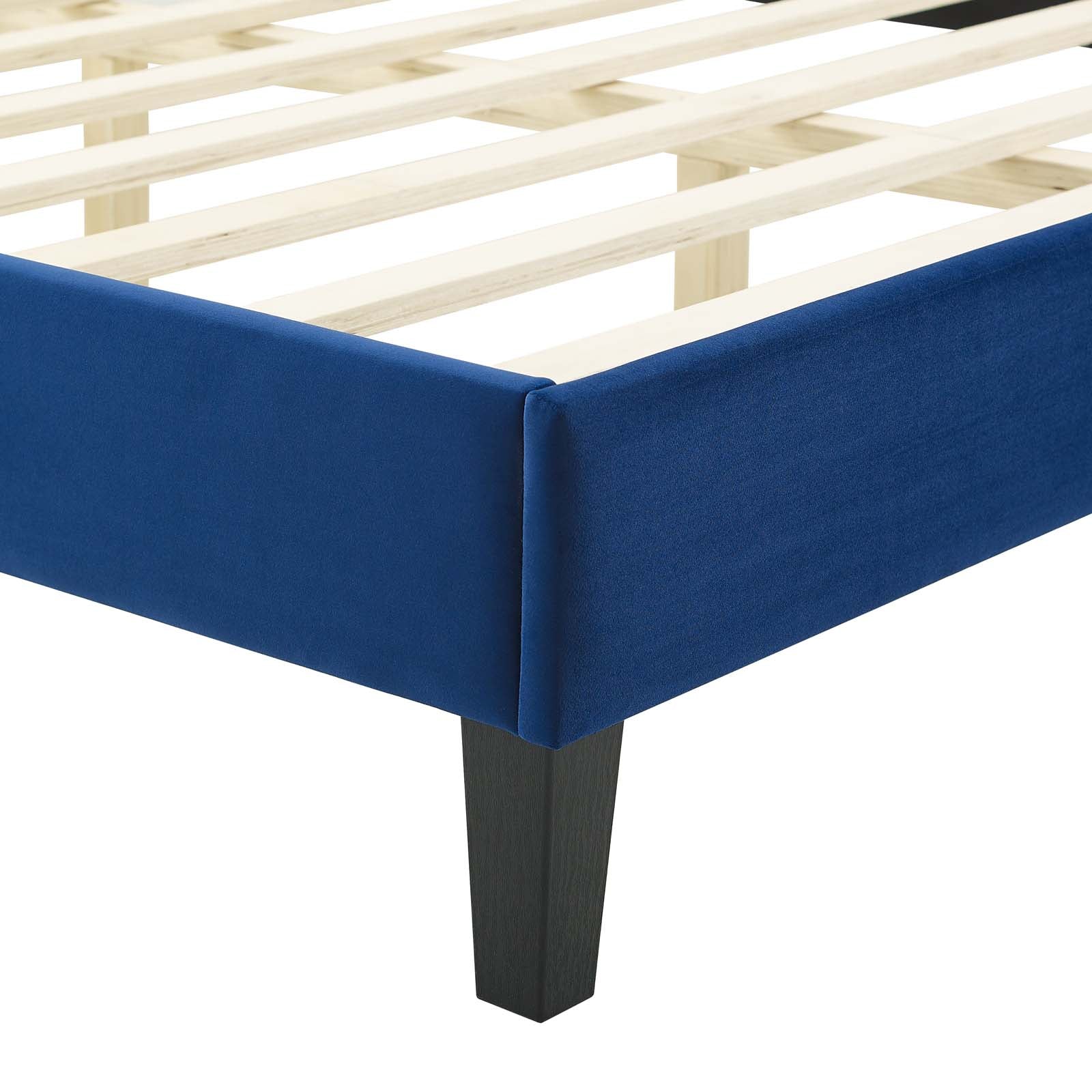 Emerson Performance Velvet King Platform Bed By Modway - MOD-6861 - Image 61