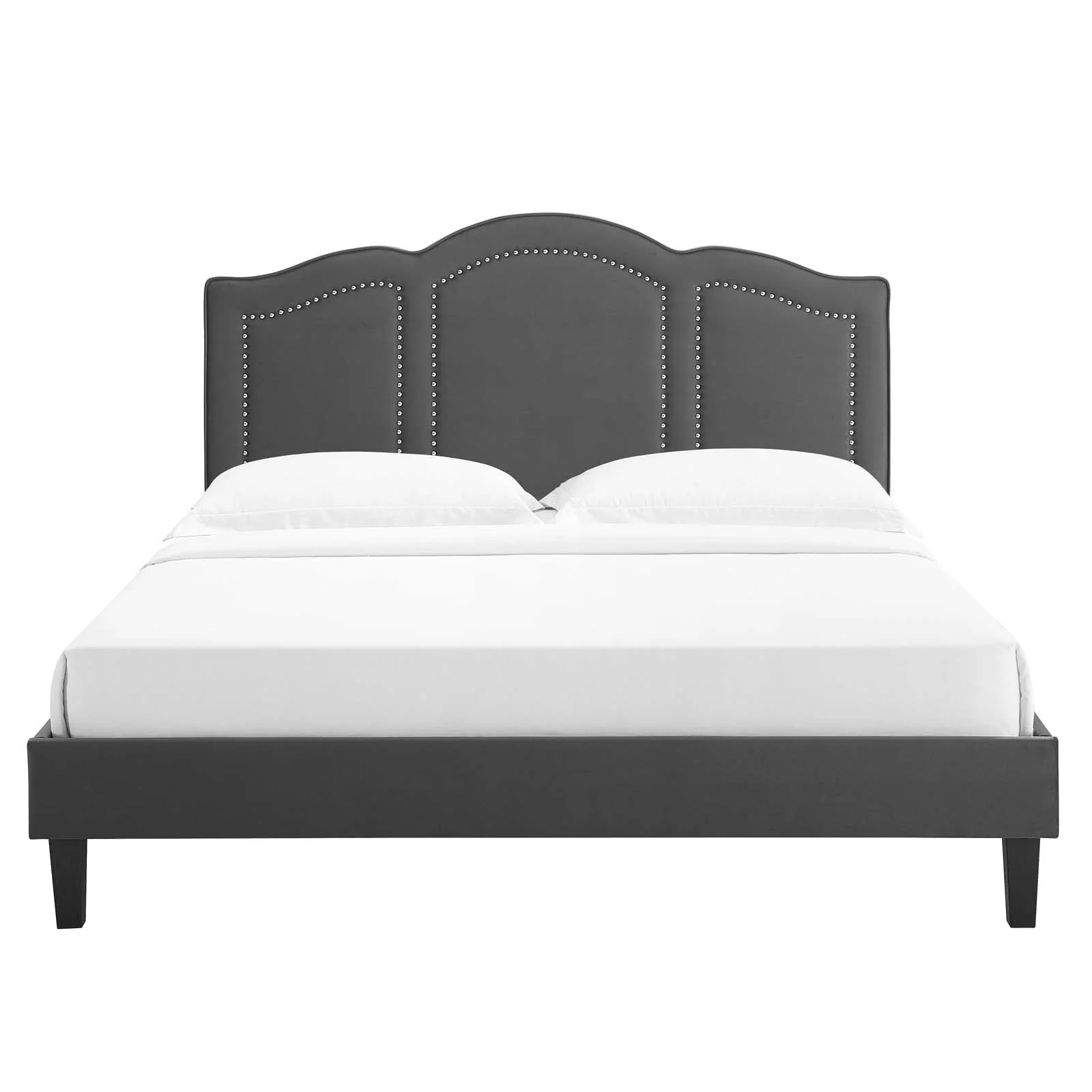 Emerson Performance Velvet Queen Platform Bed By Modway - MOD-6579 - Image 12