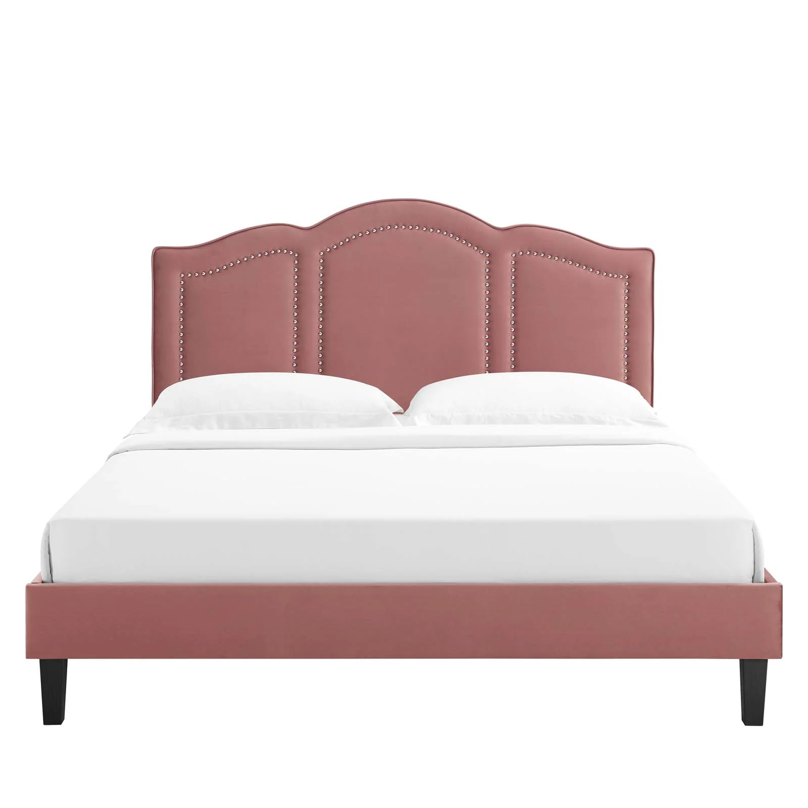Emerson Performance Velvet Queen Platform Bed By Modway - MOD-6579 - Image 25