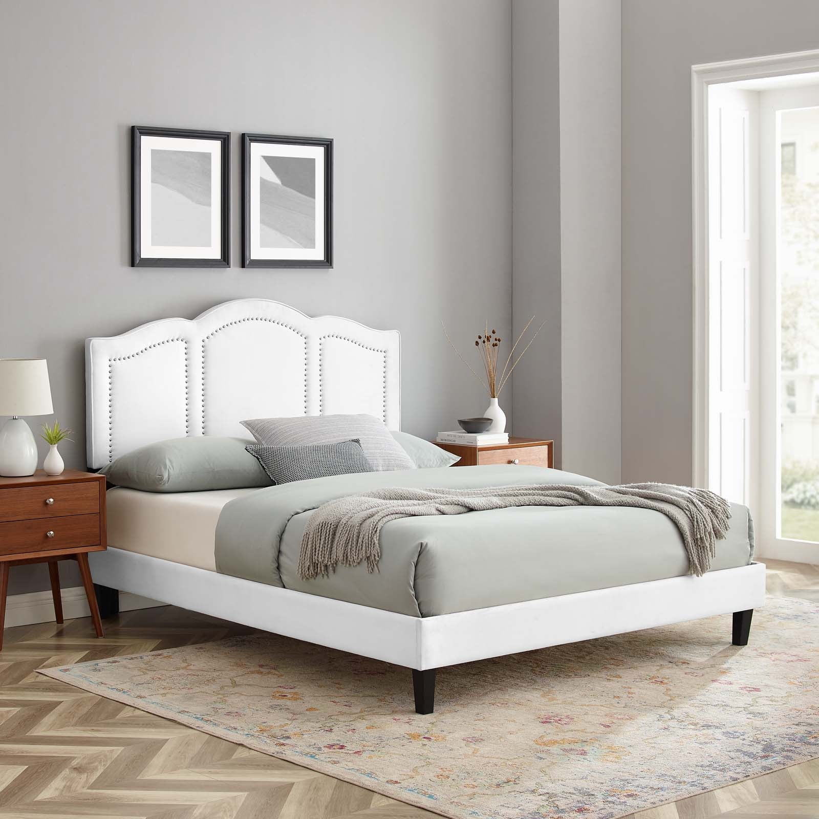 Emerson Performance Velvet Twin Platform Bed By Modway - MOD-6849 - Image 96