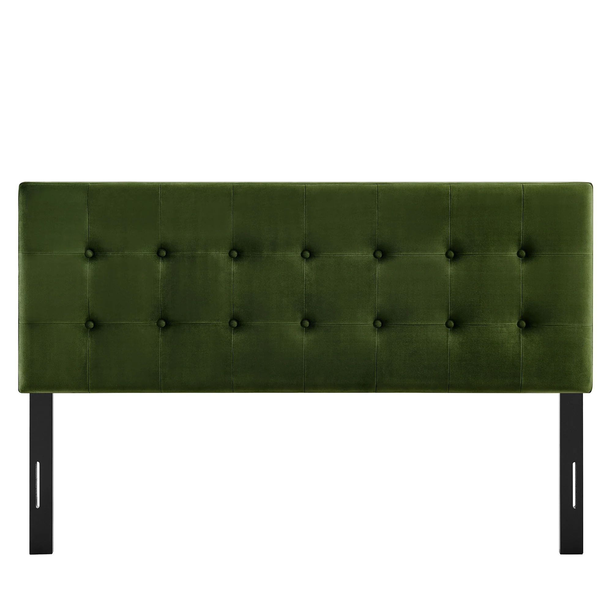 Emily Stain-Resistant Performance Velvet King Size Headboard by Modway - Image 27
