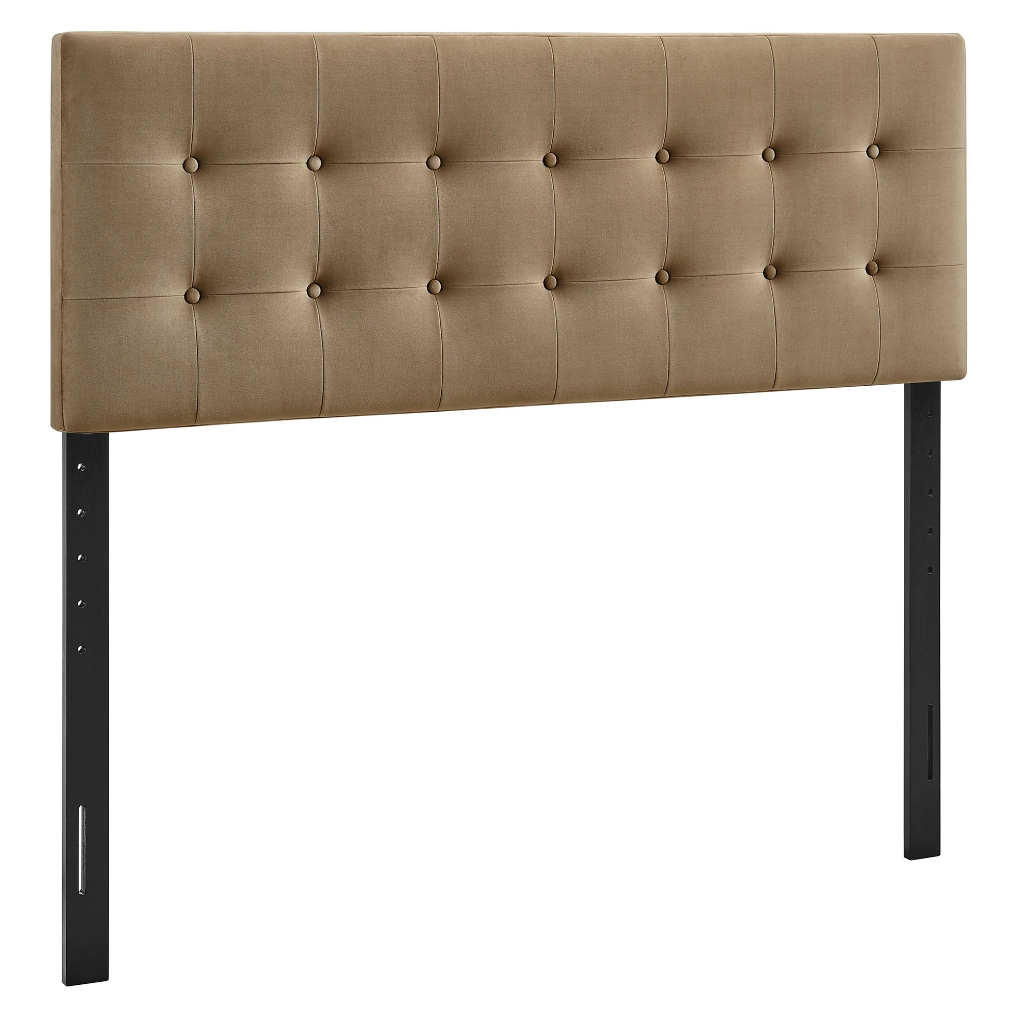 Emily Stain-Resistant Performance Velvet King Size Headboard by Modway - Image 49