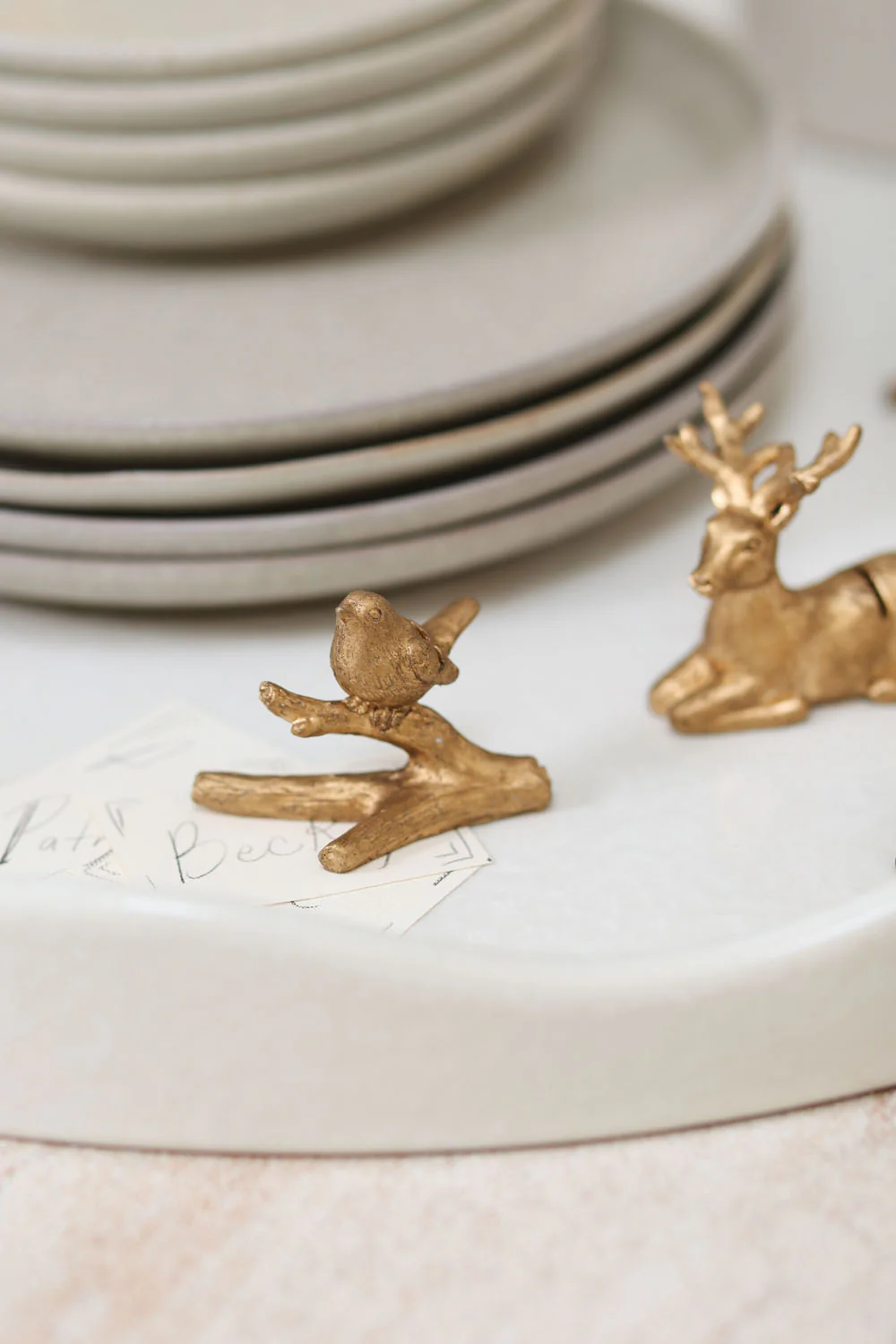 Enchanted Critter Name Card Holder Set of 8 By Accent Decor - Image 5