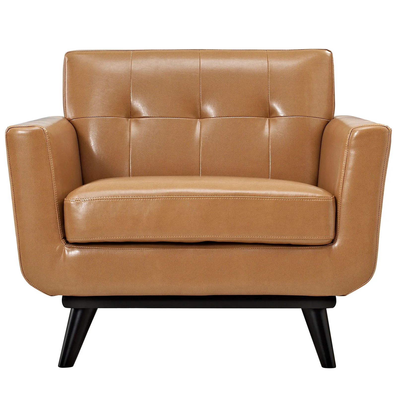 Engage 3 Piece Leather Living Room Set By Modway - EEI-1762 - Image 3